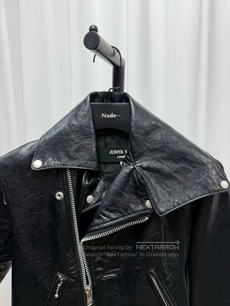 Junya Watanabe Junya Watanabe Patchwork Leather Deconstructed Biker Jacke Size S / US 4 / IT 40 - 2 Thumbnail