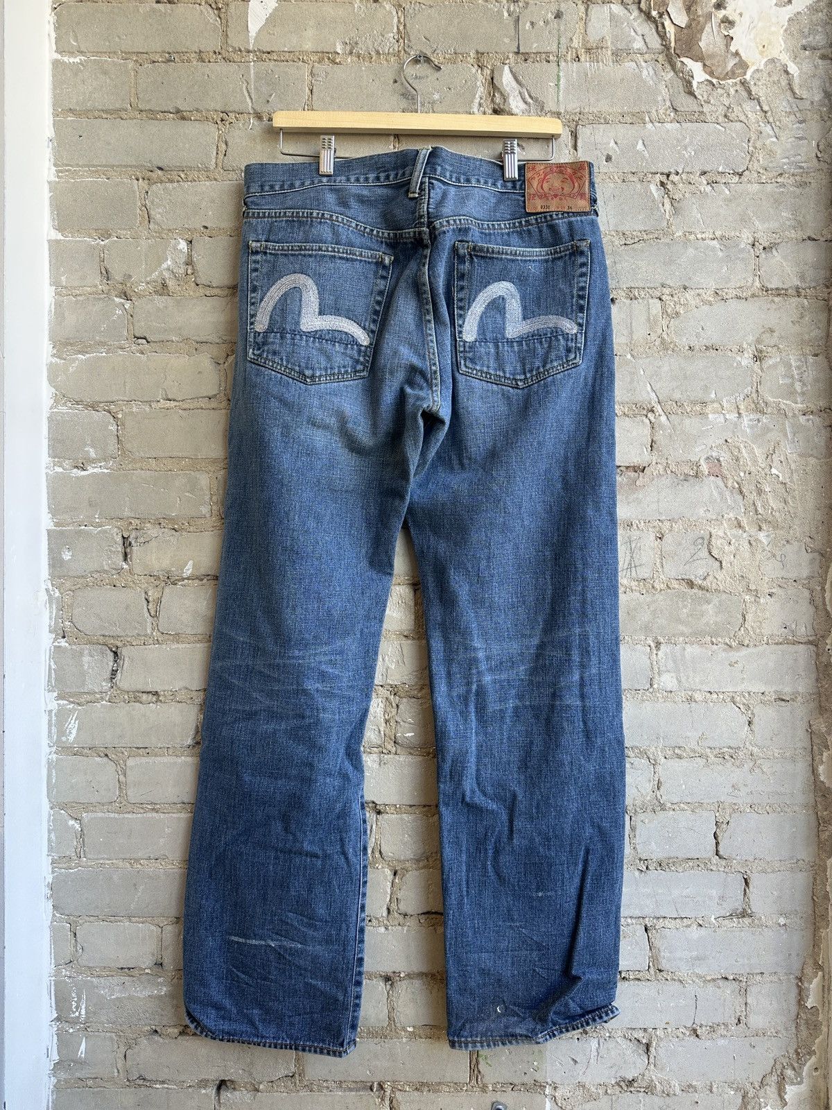 Evisu Evisu Light Wash Jeans Size US 36 / EU 52 - 1 Thumbnail