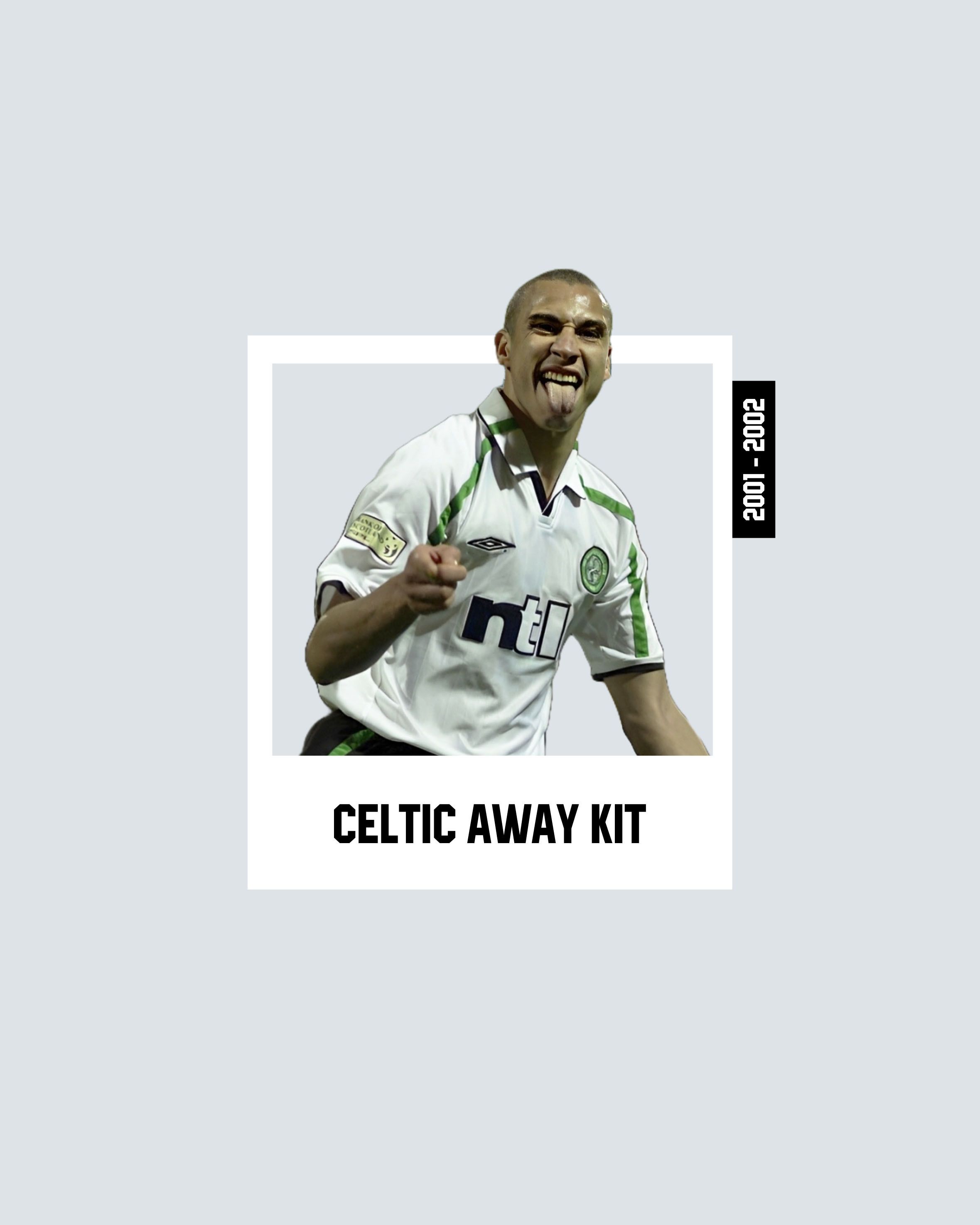 Umbro Celtic FC Away Kit 2001 2002 Size US M / EU 48-50 / 2 - 6 Thumbnail