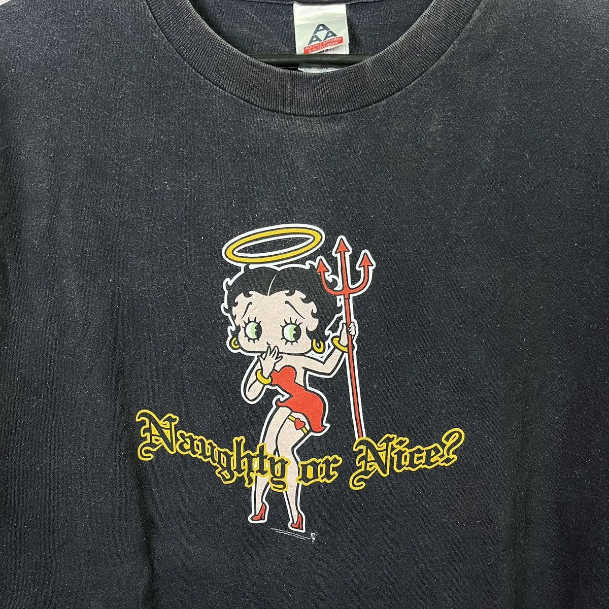 Other betty boop 90s naughty or nice tee Size US XL / EU 56 / 4 - 2 Thumbnail