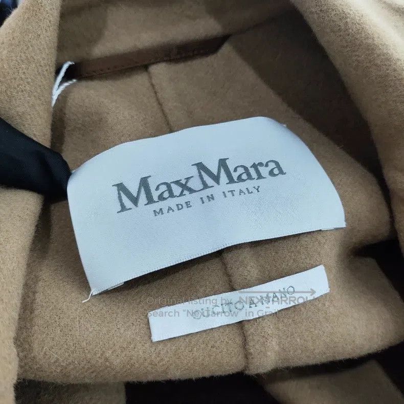 Max Mara Max Mara Brown Cashmere Coat Size M / US 6-8 / IT 42-44 - 3 Thumbnail