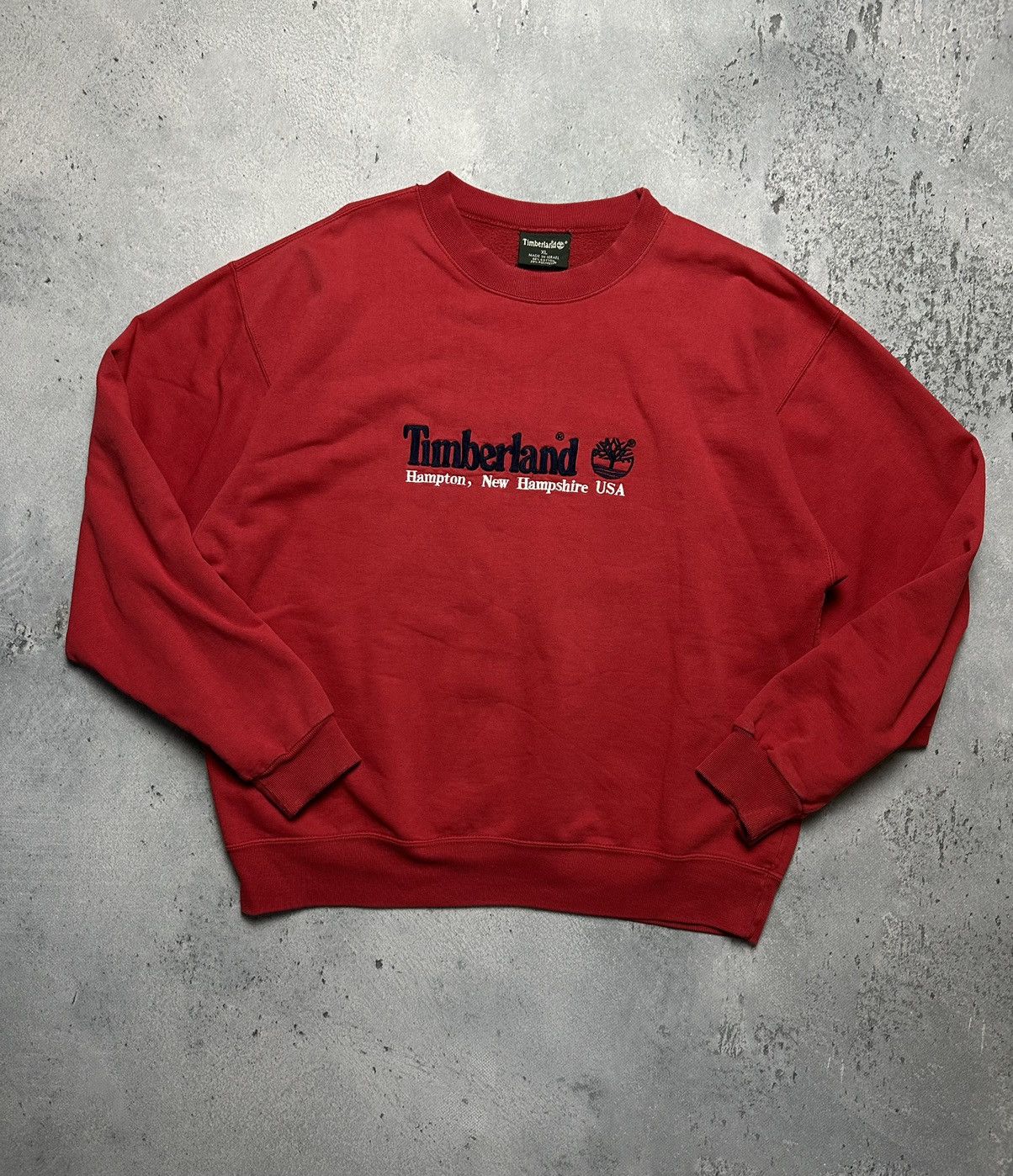 Timberland Vintage Y2K Timberland Hampton New Hampshire USA Sweatshirt Size US XL / EU 56 / 4 - 1 Thumbnail