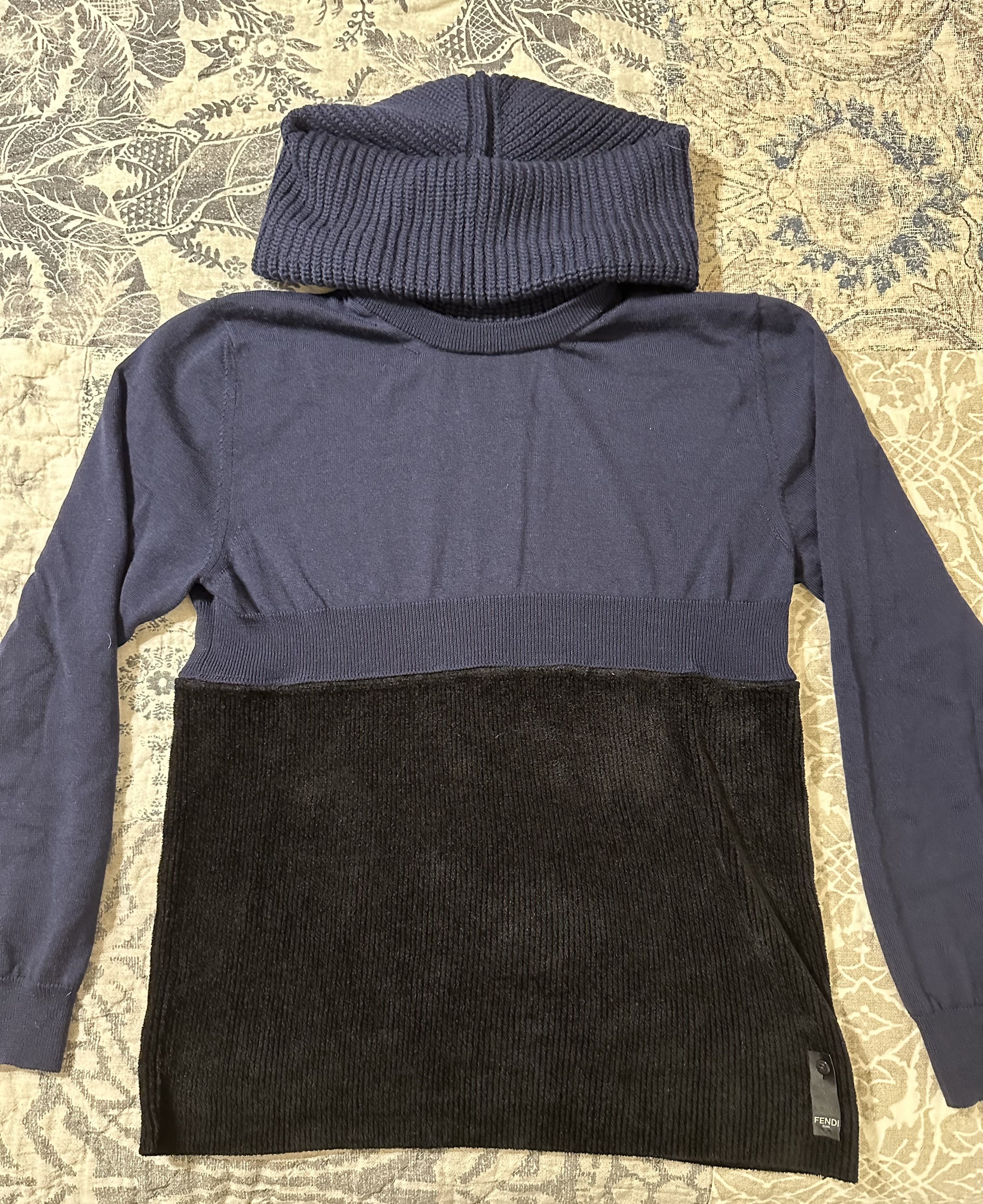 Fendi Fendi Scuba Hood Sweater Size US M / EU 48-50 / 2 - 2 Thumbnail