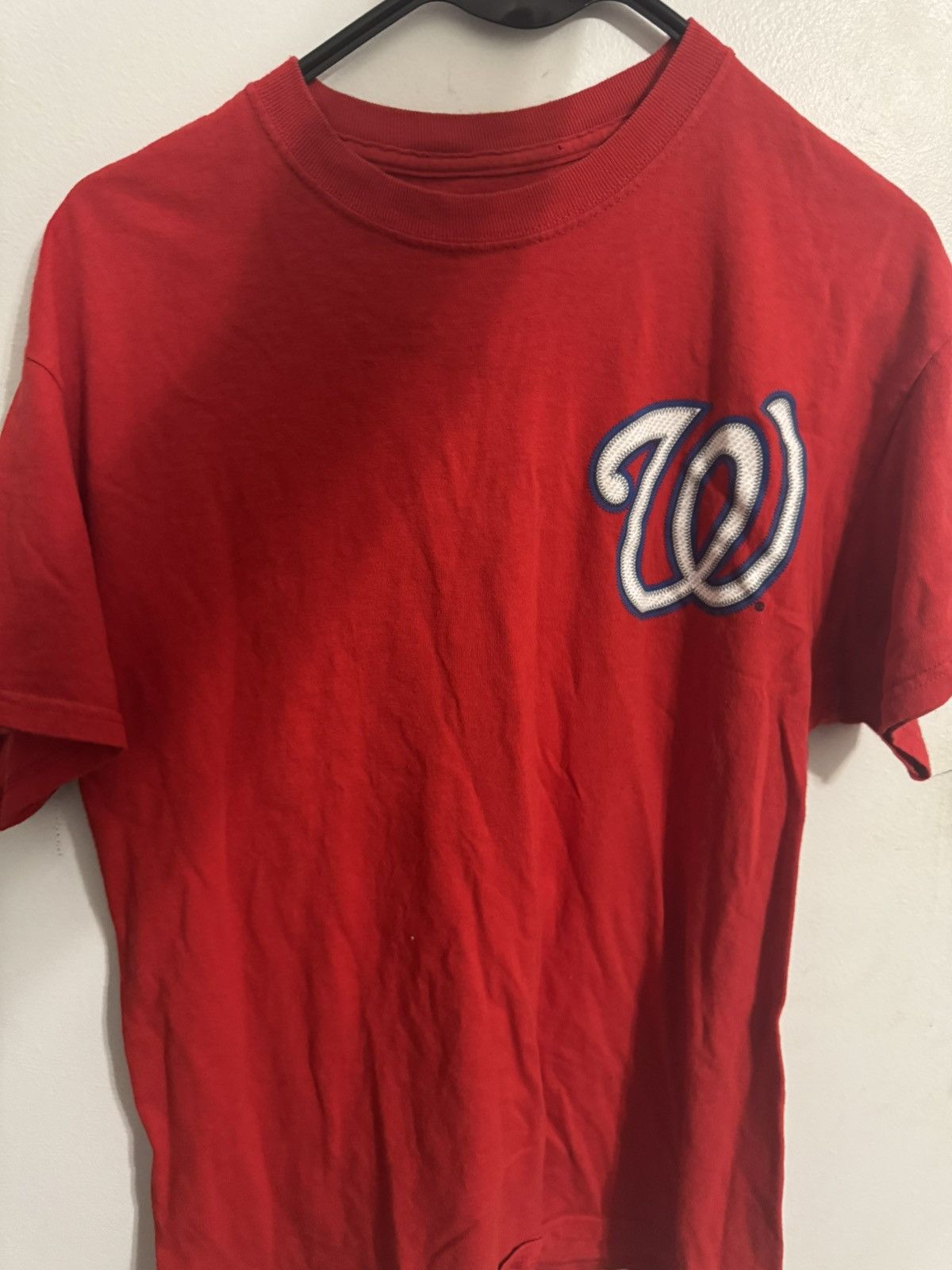 Majestic Washington Nationals Red T-Shirt Size US M / EU 48-50 / 2 - 1 Thumbnail
