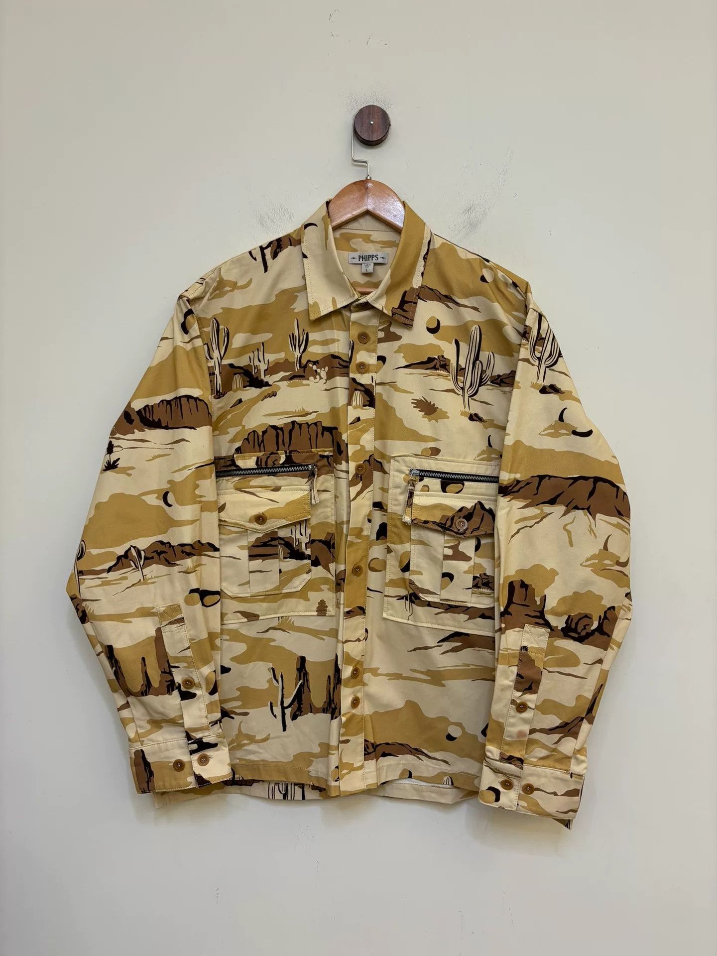 Phipps Phipps Organic Cotton Shirt Jacket Size US L / EU 52-54 / 3 - 1 Thumbnail