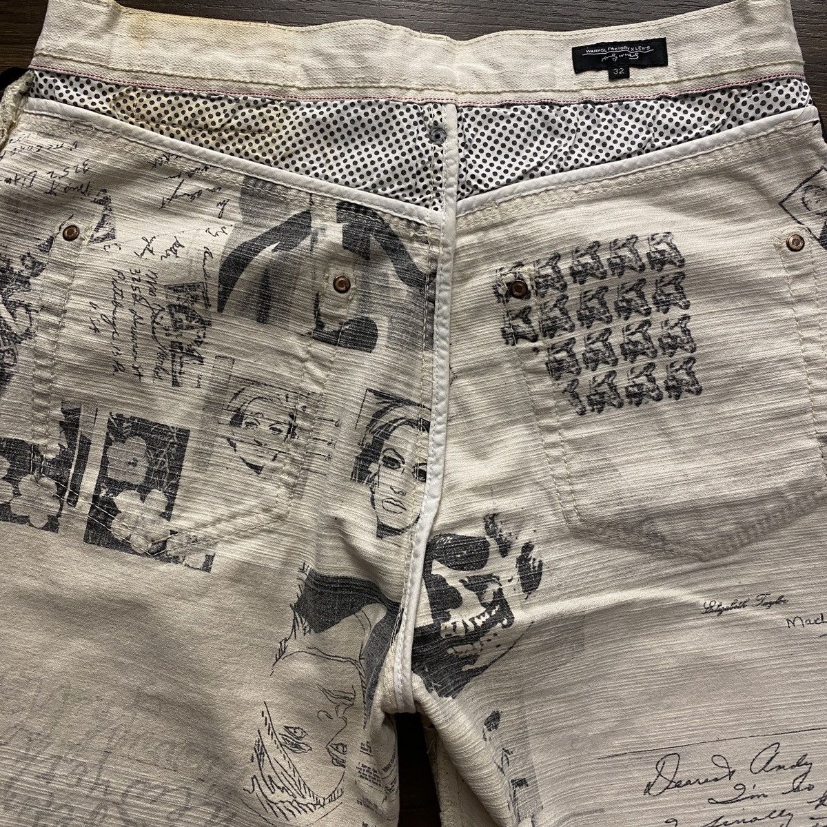 Designer × Levi's Levi's 501 x Andy Warhol Factory Size US 32 / EU 48 - 8 Thumbnail