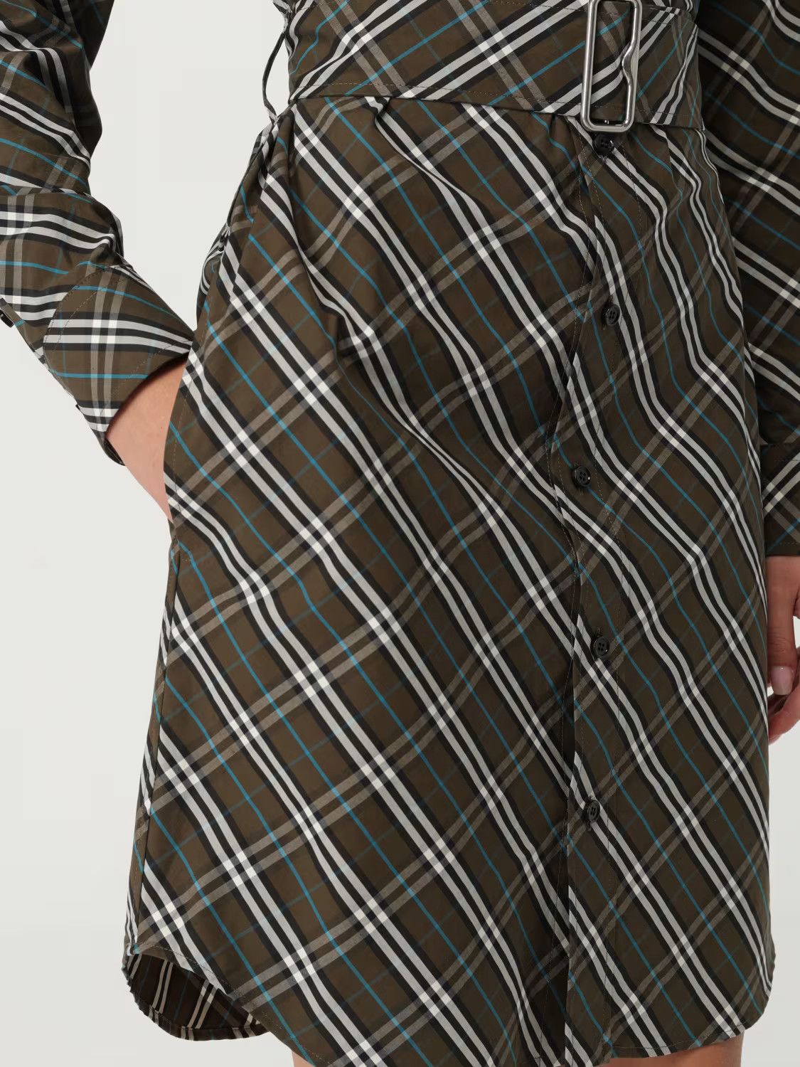 Burberry o1w1db10326 Dress in Multicolor Size XL / US 12-14 / IT 48-50 - 4 Thumbnail