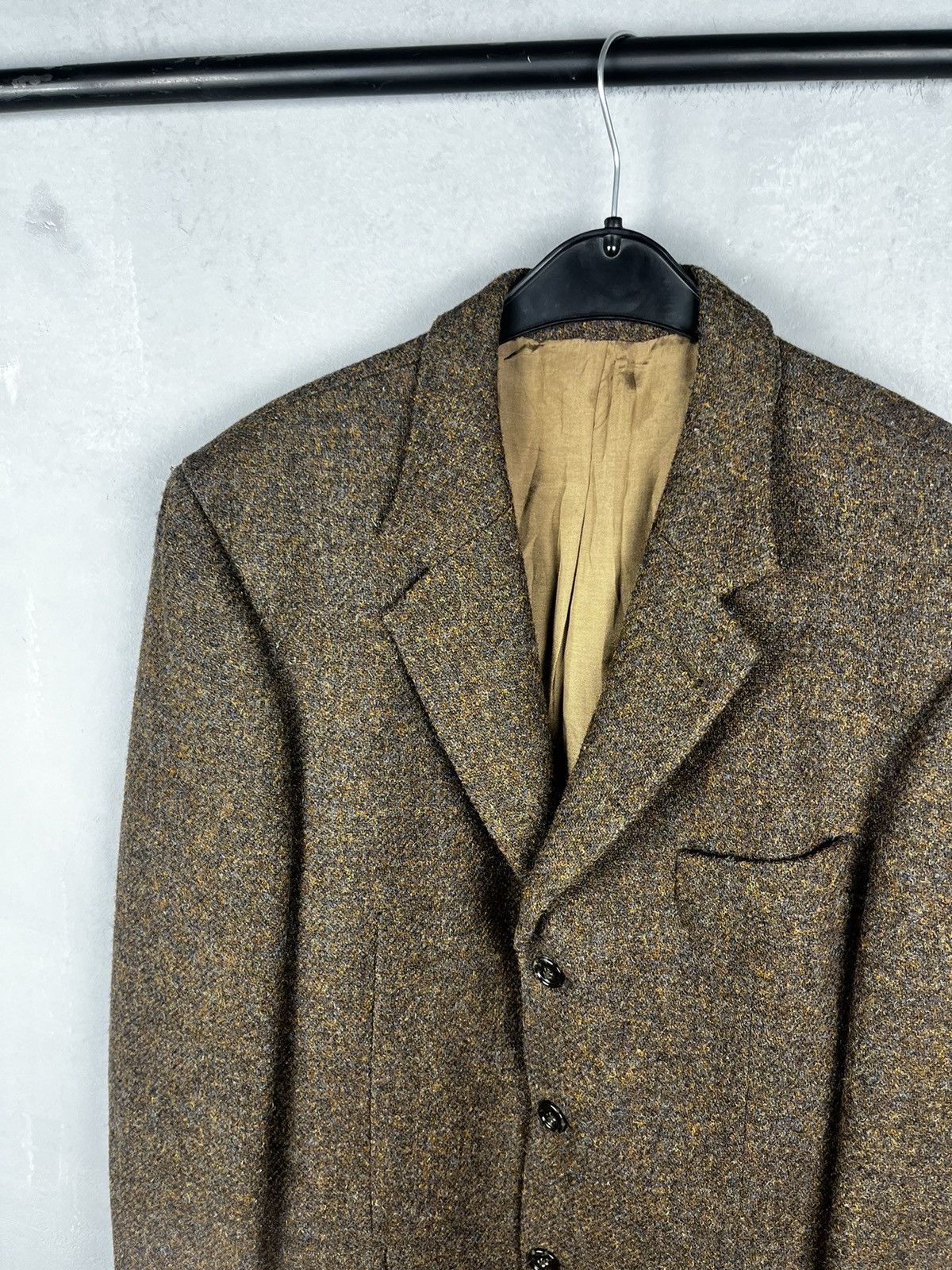 Harris Tweed × Vintage Harris Tweed wool blaze jacket Size 48R - 4 Thumbnail