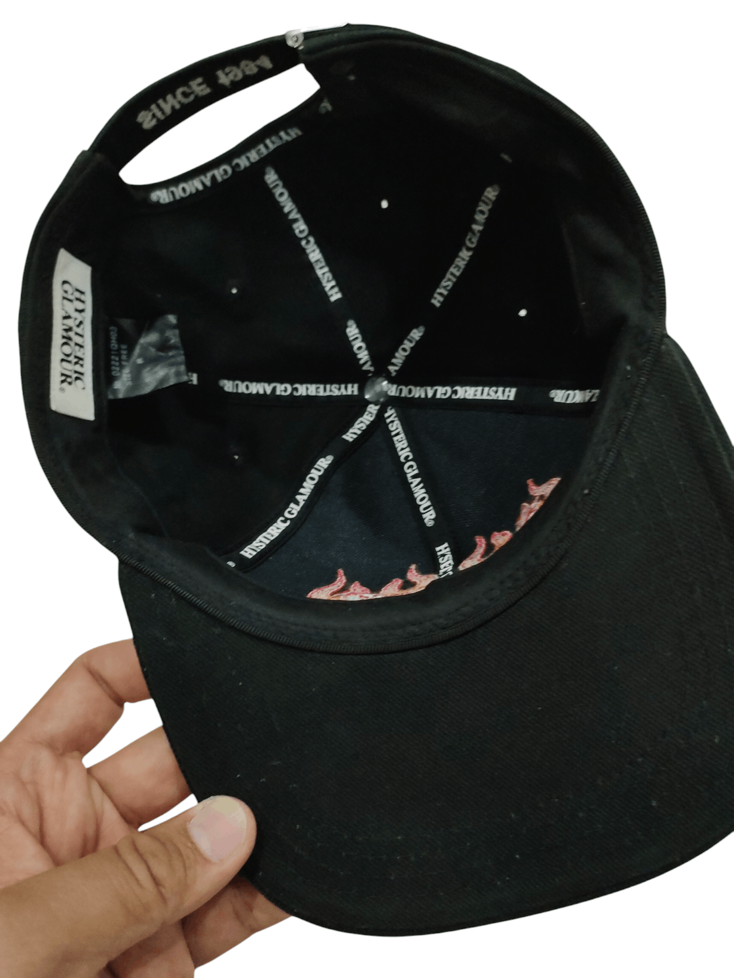 Designer × Hysteric Glamour × Japanese Brand Hysteric Glamour Flames Naked Girl Cap Size ONE SIZE - 5 Thumbnail
