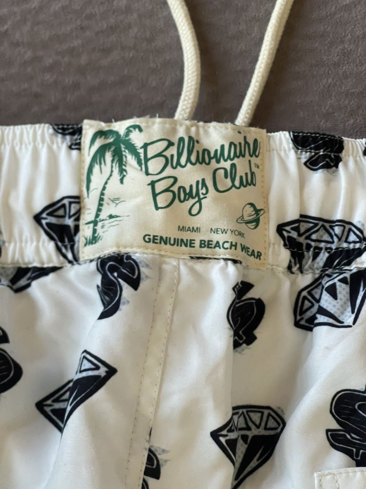 Billionaire Boys Club Billionaire Boys Club Diamond & Dollars Shorts Size US 36 / EU 52 - 7 Thumbnail