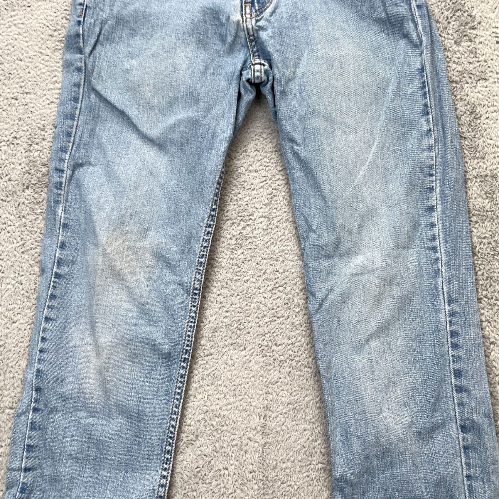 Levi's Levi's 511 Jeans Mens 30x30 Blue Straight Leg Slim Fit Denim Logo Cotton Stretch Category: Jeans Professional Structure Size US 28 / EU 44 - 2 Thumbnail