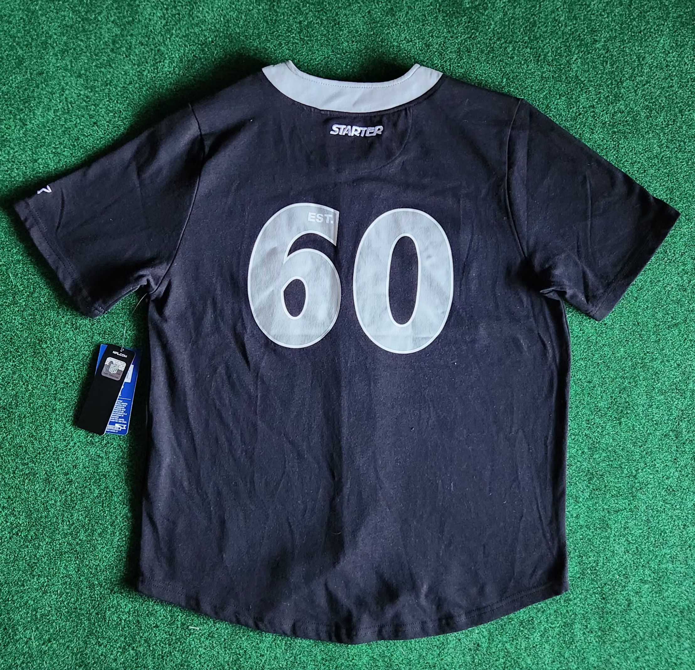 Starter × Vintage Los Angeles Raiders Baseball Starter Jersey Size Large Size US L / EU 52-54 / 3 - 2 Thumbnail