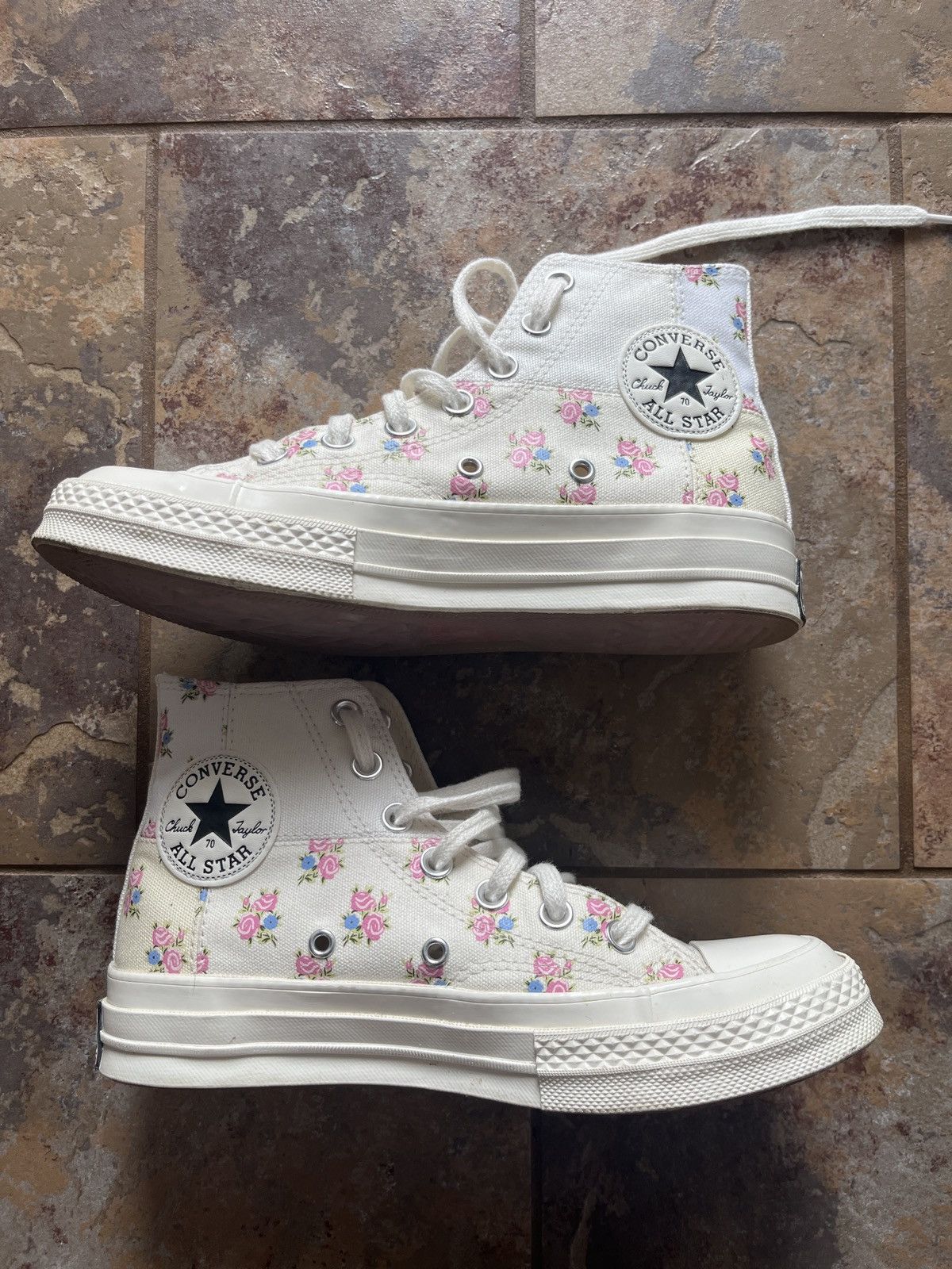 Chuck 70 patchwork floral high top