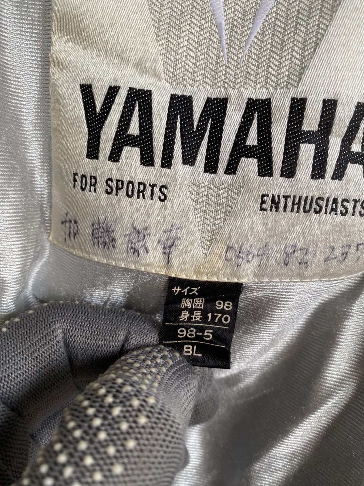 Yamaha Vintage 90s YAMAHA For Sports Enthusiasts BlackBomber Jacket Size US M / EU 48-50 / 2 - 10 Thumbnail