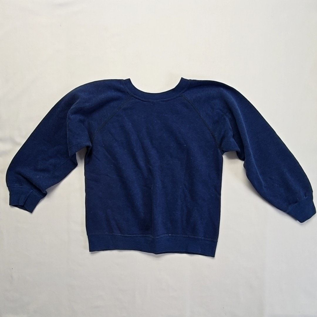 Vintage Vintage American Flag Sweatshirt Blue USA Crewneck Small Size S / US 4 / IT 40 - 6 Thumbnail