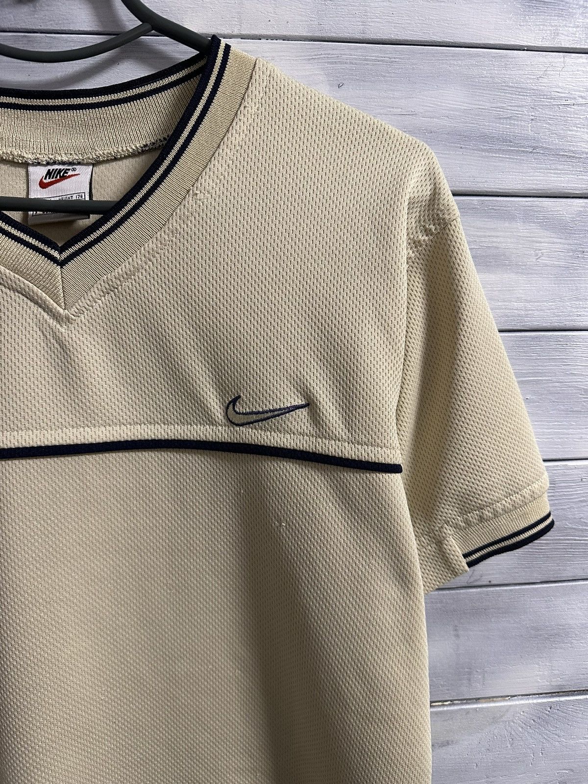 Nike Rare Vintage T-Shirt Nike 90’e. Small Swoosh Size US M / EU 48-50 / 2 - 2 Thumbnail