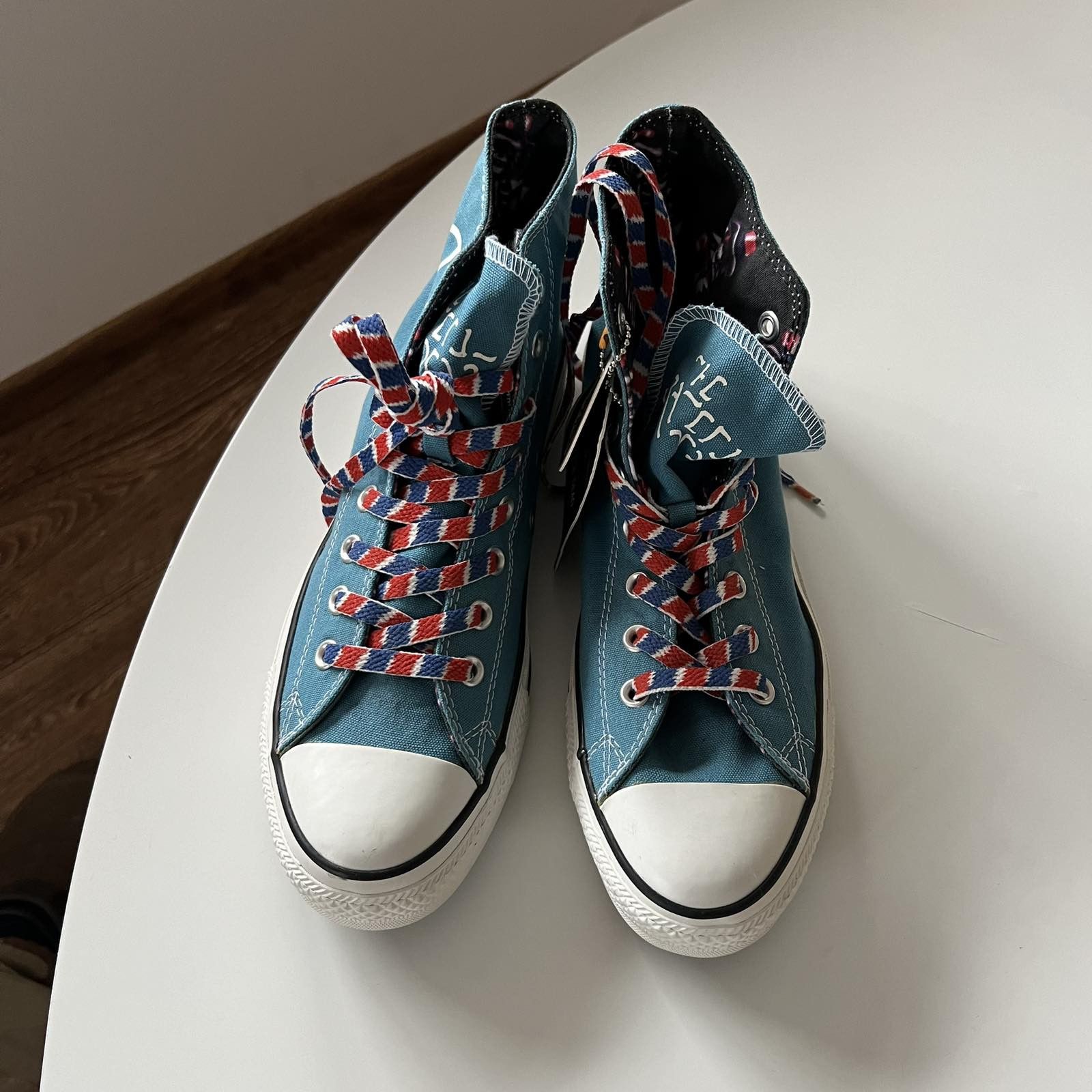 Band Tees RARE 2007 CONVERSE X GRATEFUL DEAD COLLECTION Sneakers SZ 43 Size US 9.5 / EU 42-43 - 3 Thumbnail