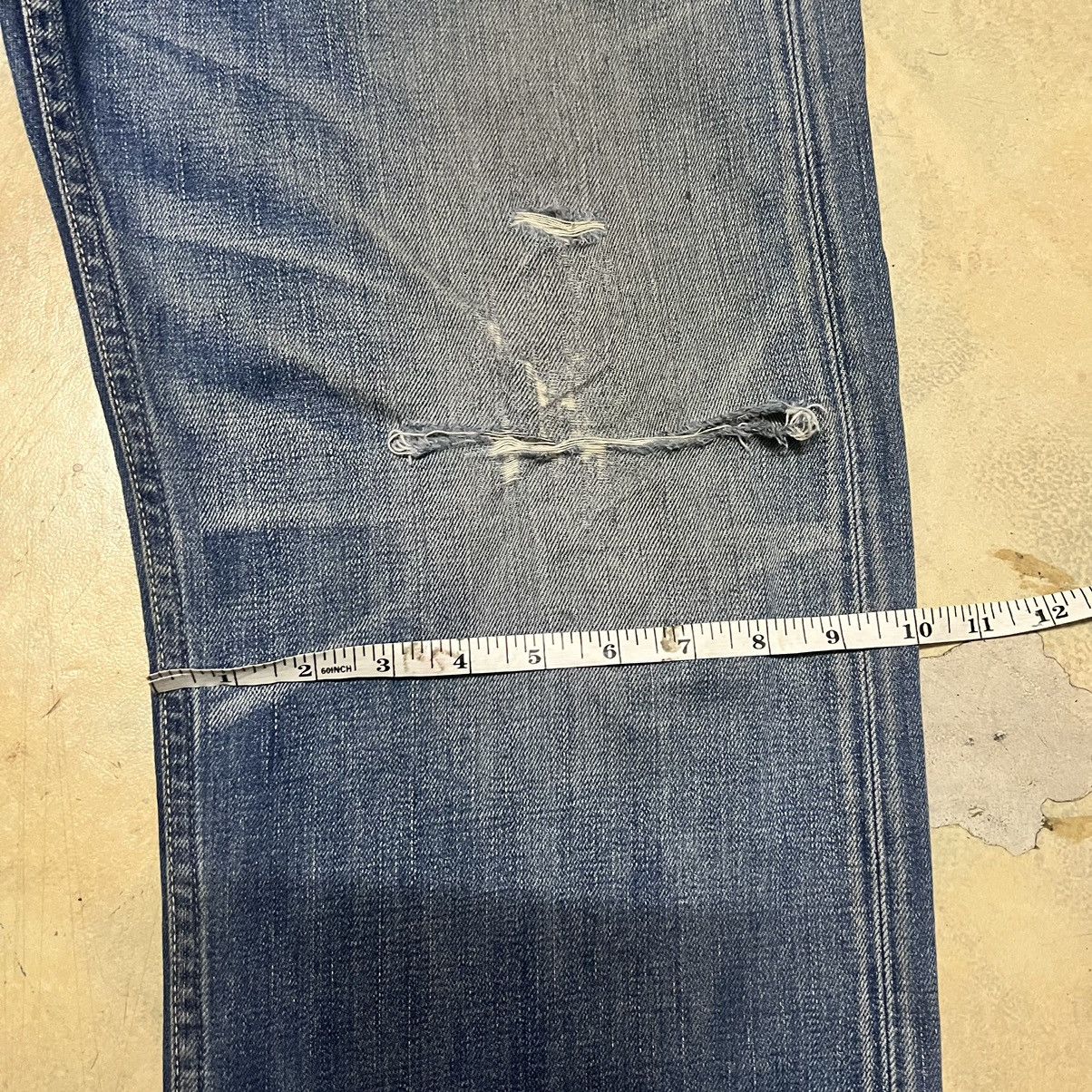 Levi's Vintage Distressed Levis Lot 503 Denim Jeans Size US 34 / EU 50 - 15 Thumbnail