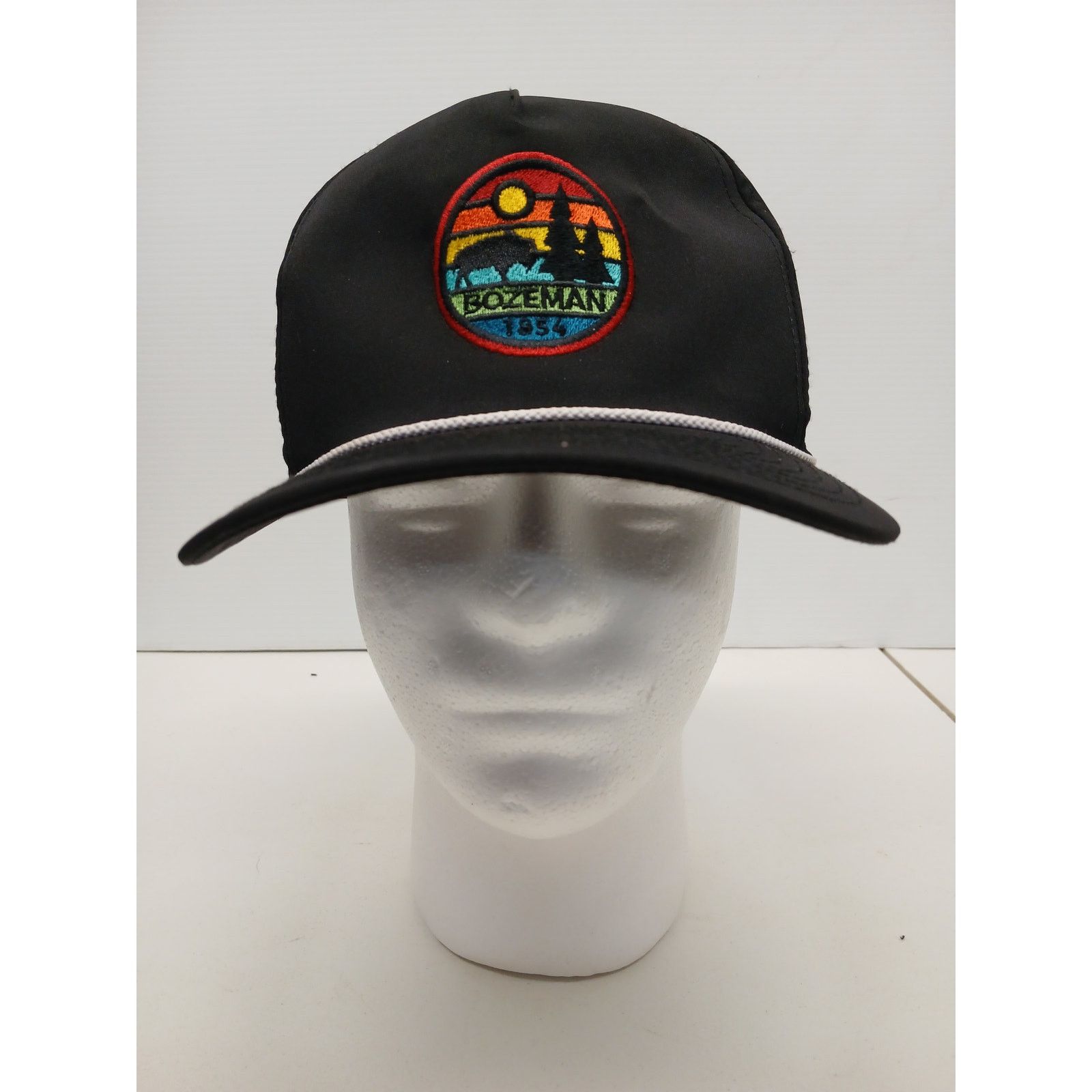 Imperial Imperial Bozeman 1954 (OSFM) Black Snapback Trucker Cap Size ONE SIZE - 3 Thumbnail