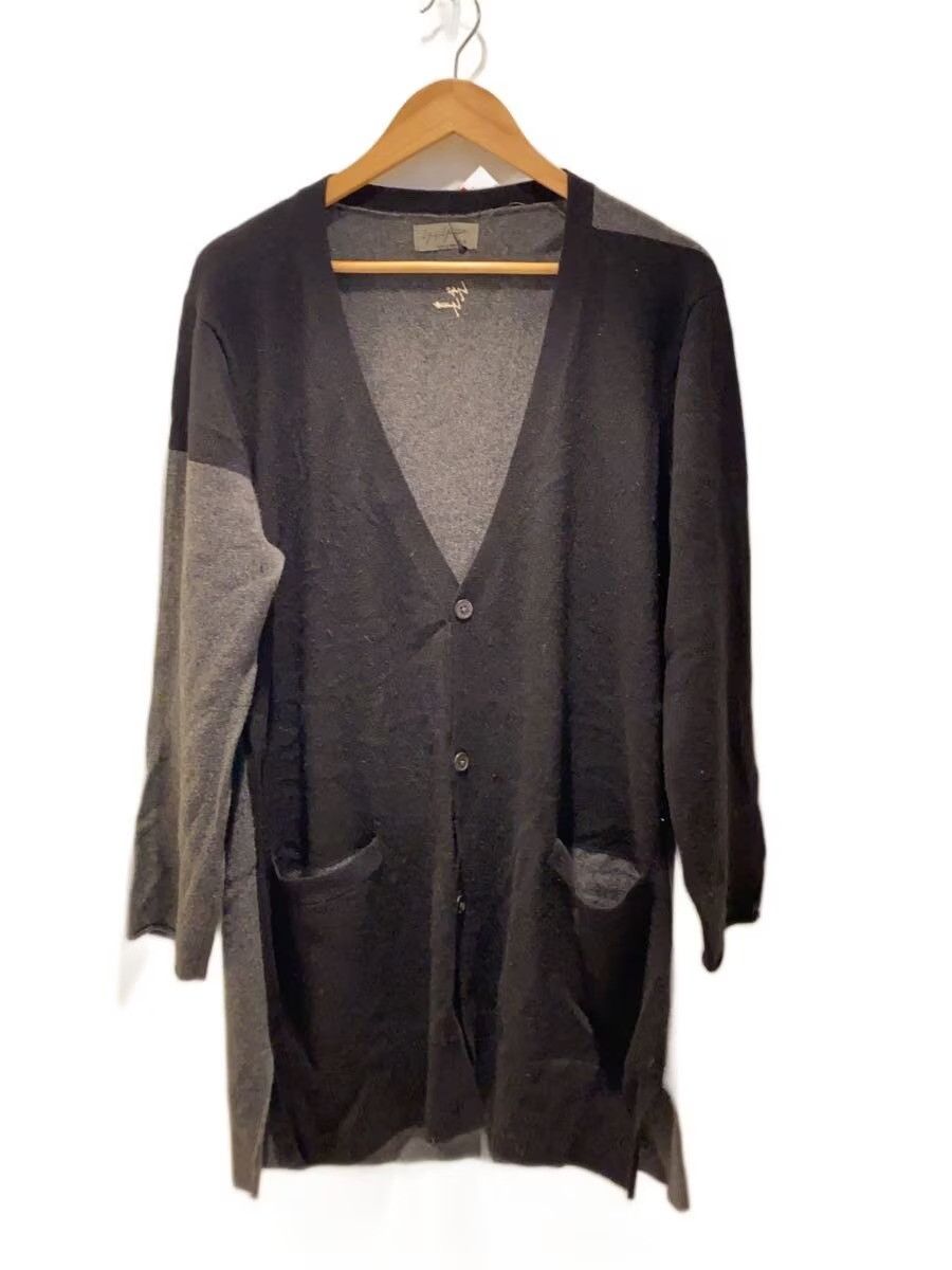Yohji Yamamoto Patchwork Cashmere Cardigan Size US L / EU 52-54 / 3 - 1 Thumbnail