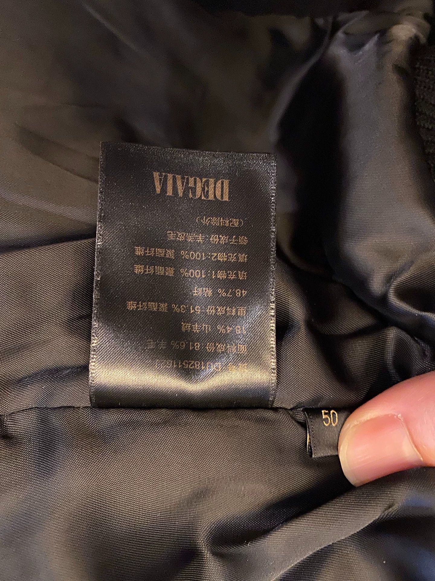 Other DEGAIA Year of the Dragon Cashmere Fur Collar Jacket Size US M / EU 48-50 / 2 - 9 Thumbnail