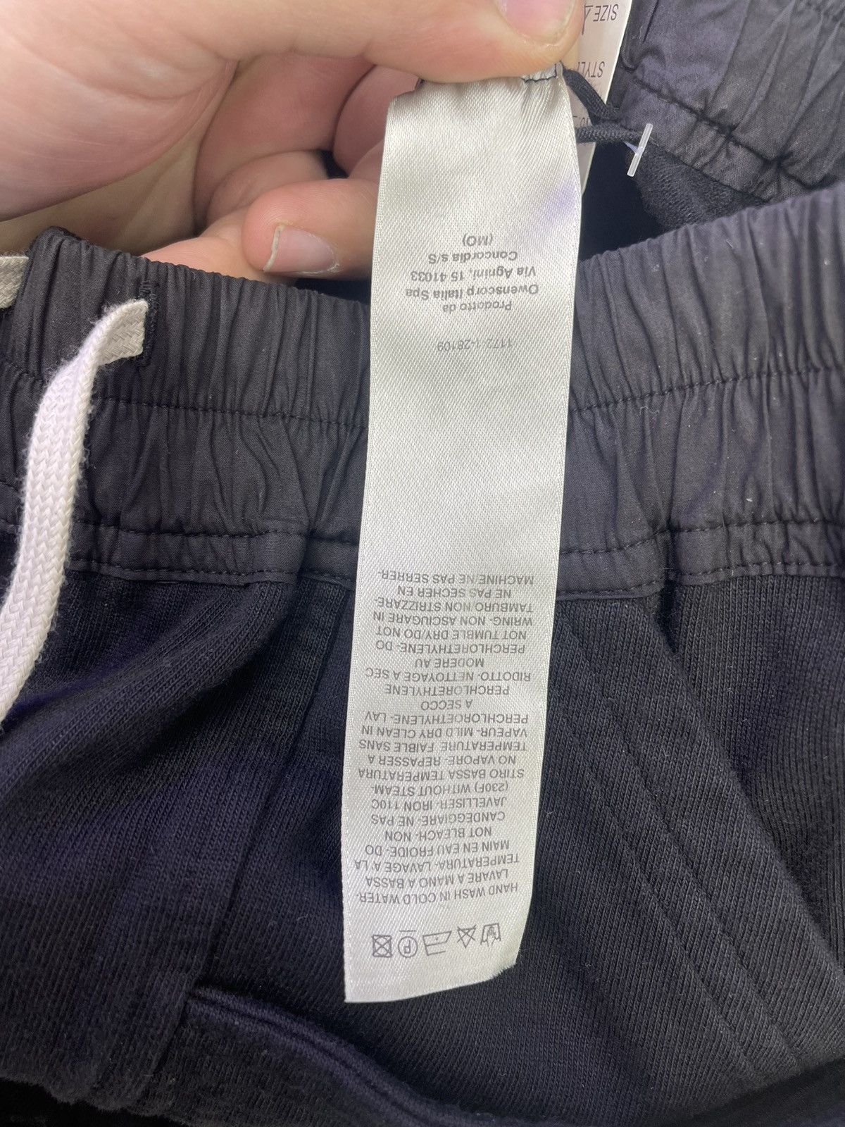 Rick Owens Rick Owens “Hollywood Creatch” Sweatpants (black) Size US 28 / EU 44 - 5 Thumbnail
