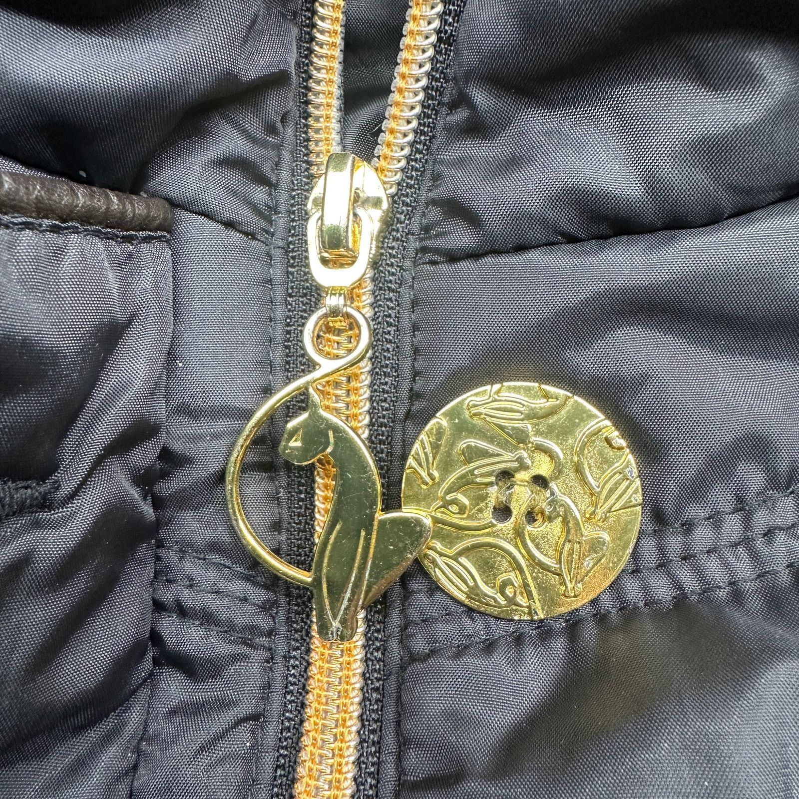 Other Vintage Baby Phat Puffer Bomber Jacket Women 3X Plus Faux Size 3XL / US 20-22 - 8 Thumbnail