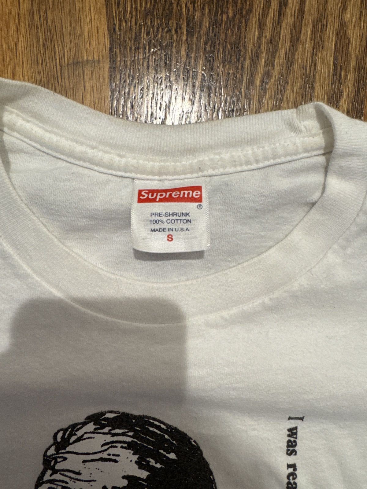 Supreme Supreme “I was really freaking out for a while.” Tee Size US S / EU 44-46 / 1 - 2 Thumbnail