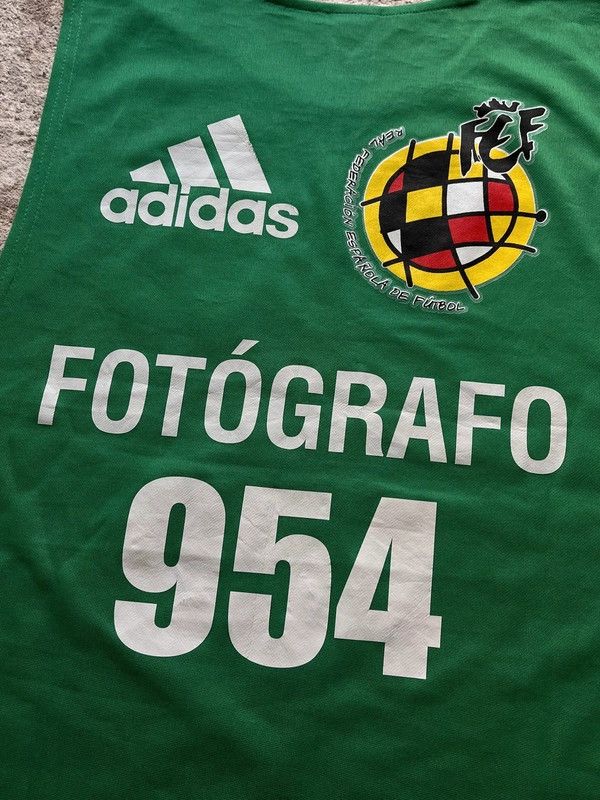 Adidas Adidas x FEF Football Fotógrafo Vintage 1990s Very Rare 1/1 Size US XL / EU 56 / 4 - 10 Thumbnail