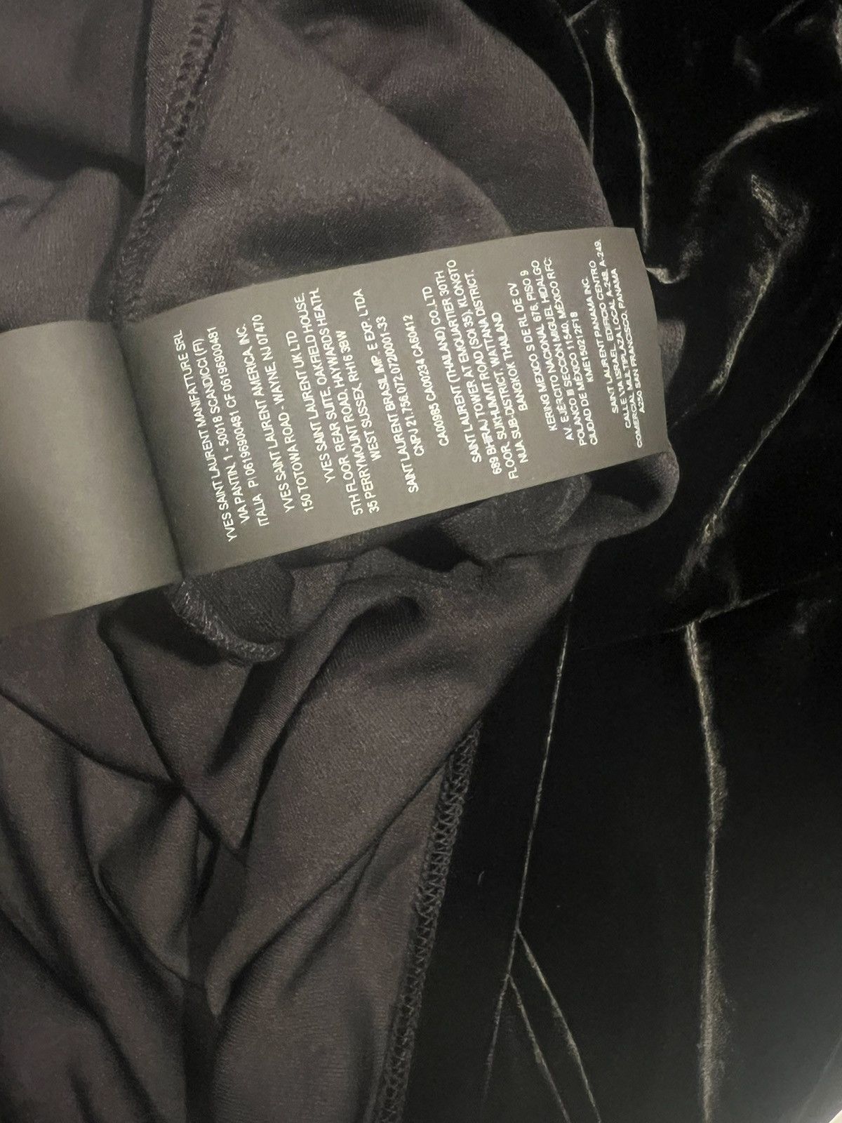 Saint Laurent Paris Saint Laurent men’s velvet turtleneck. M. $1390 Size US M / EU 48-50 / 2 - 2 Thumbnail