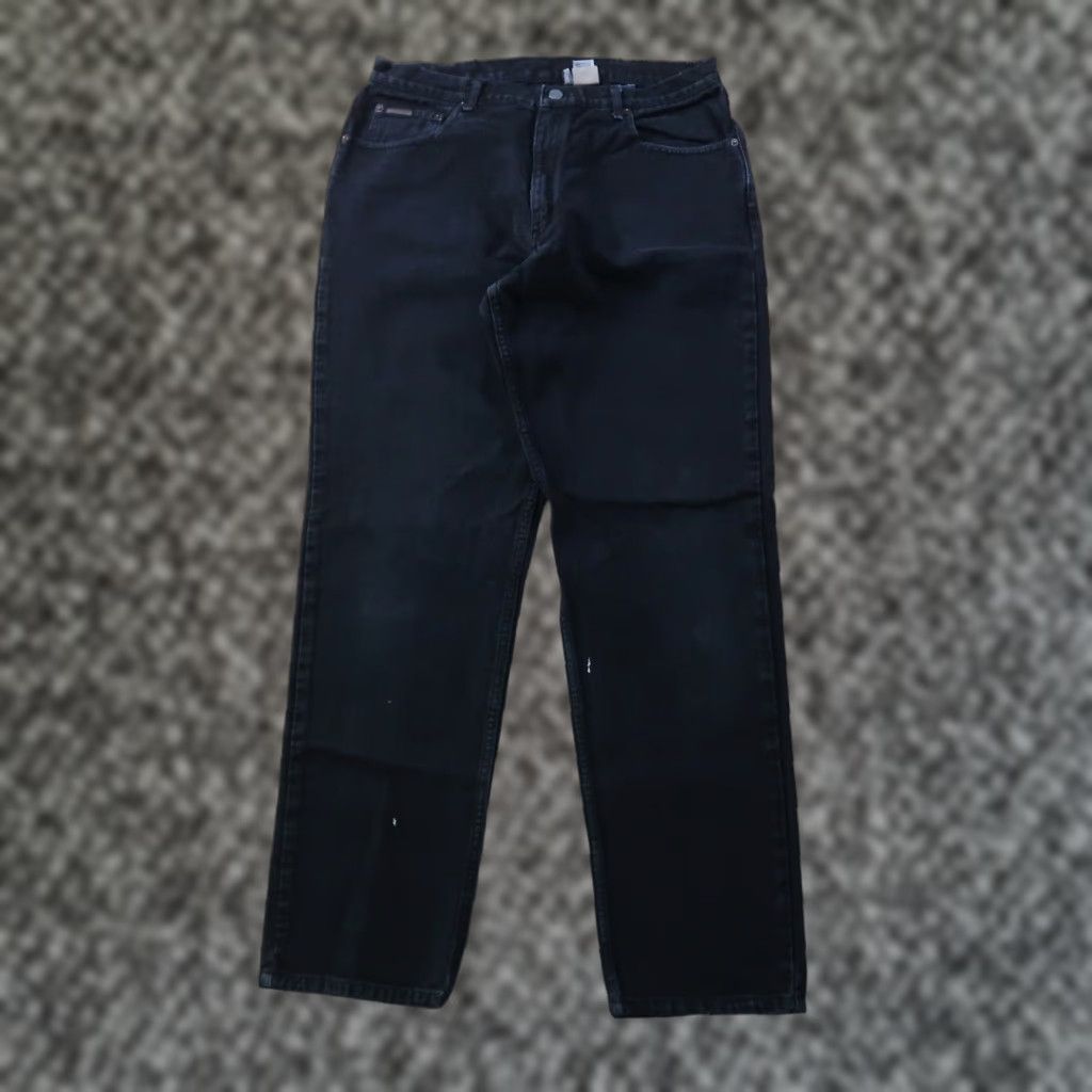 Calvin Klein × Palace CK1 Palace Baggy Jean Midstone Black | Grailed