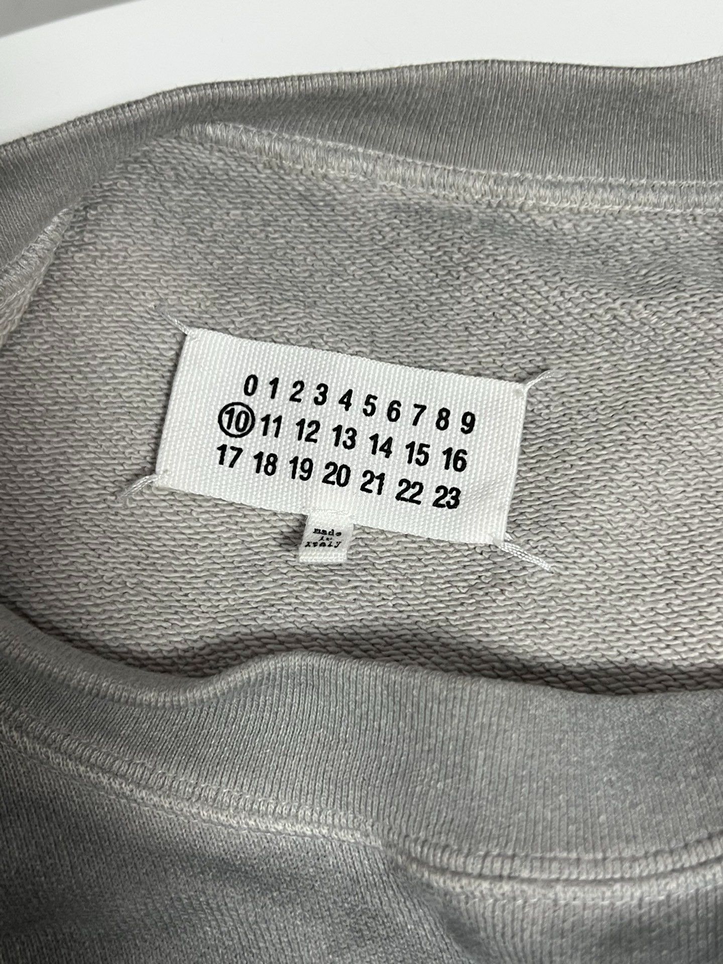Maison Margiela Maison Margiela Size 50 New washed logo sweatshirt size50 2 Size US M / EU 48-50 / 2 - 8 Thumbnail