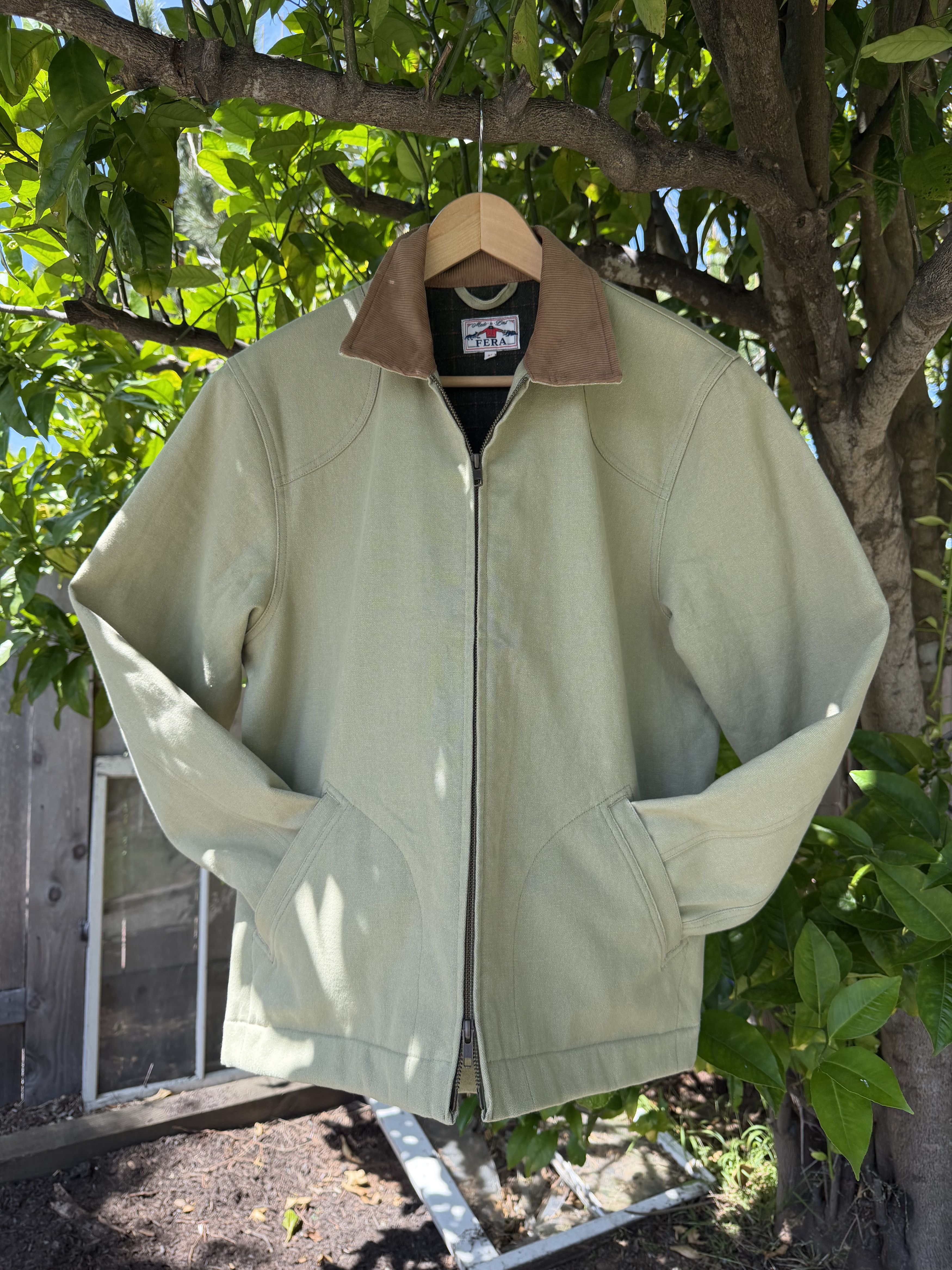 Fera FERA SHIRE JACKET BLANKET LINED SAGE GREEN MEDIUM Size US M / EU 48-50 / 2 - 1 Thumbnail