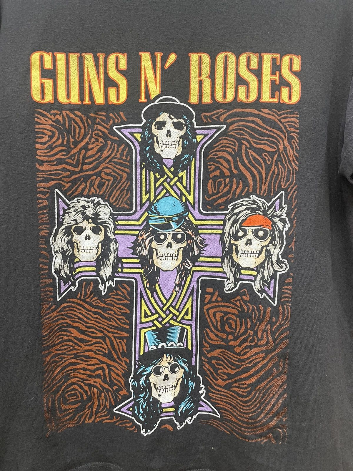 Band Tees × Guns N' Roses × Vintage Guns N’ Roses Rare Band Tee – Classic Hard Rock Heavy Metal Size US S / EU 44-46 / 1 - 3 Thumbnail