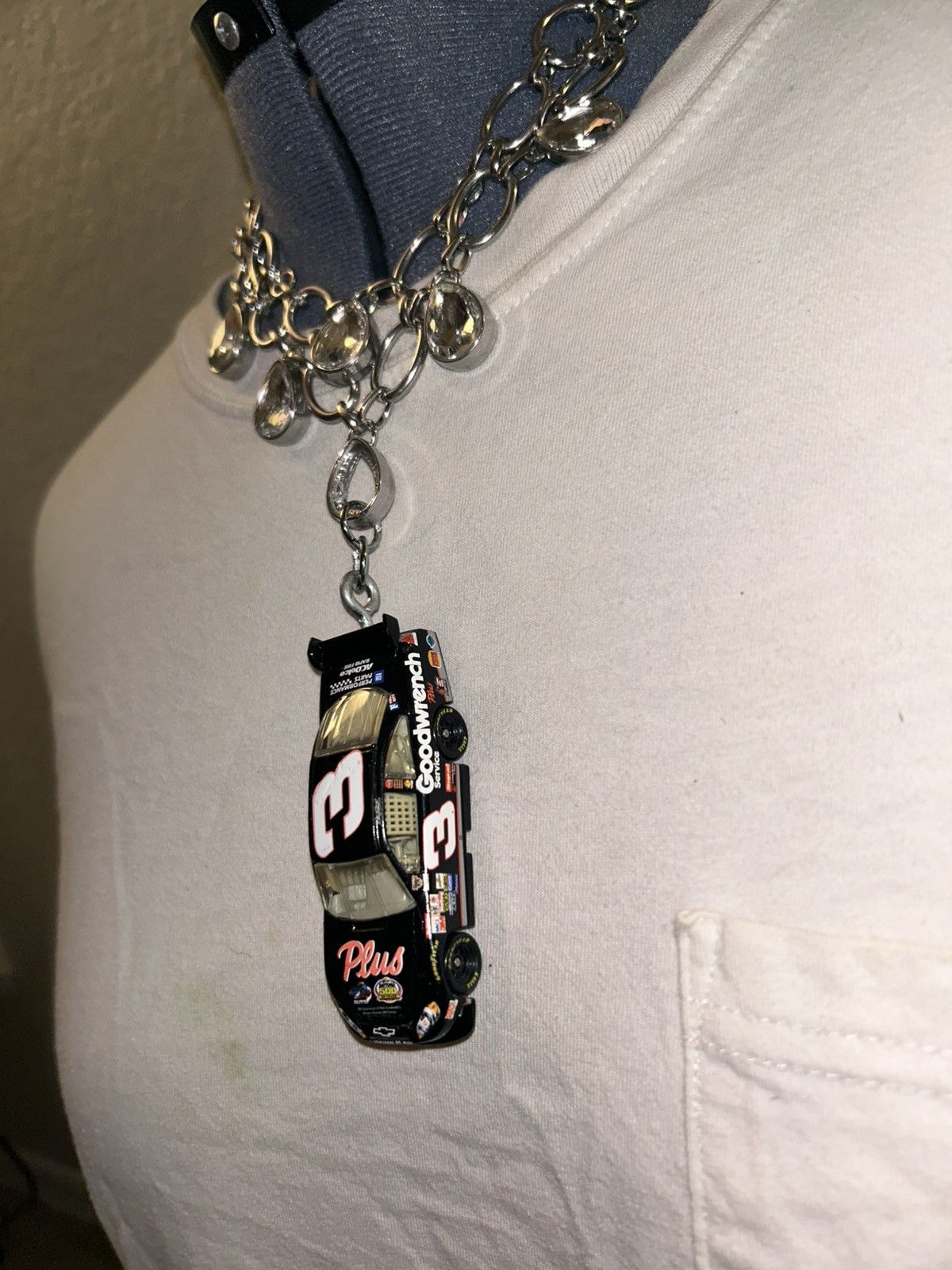 Other 1/1 Your World upcycled sale earnhardt nascar necklace Size ONE SIZE - 2 Thumbnail