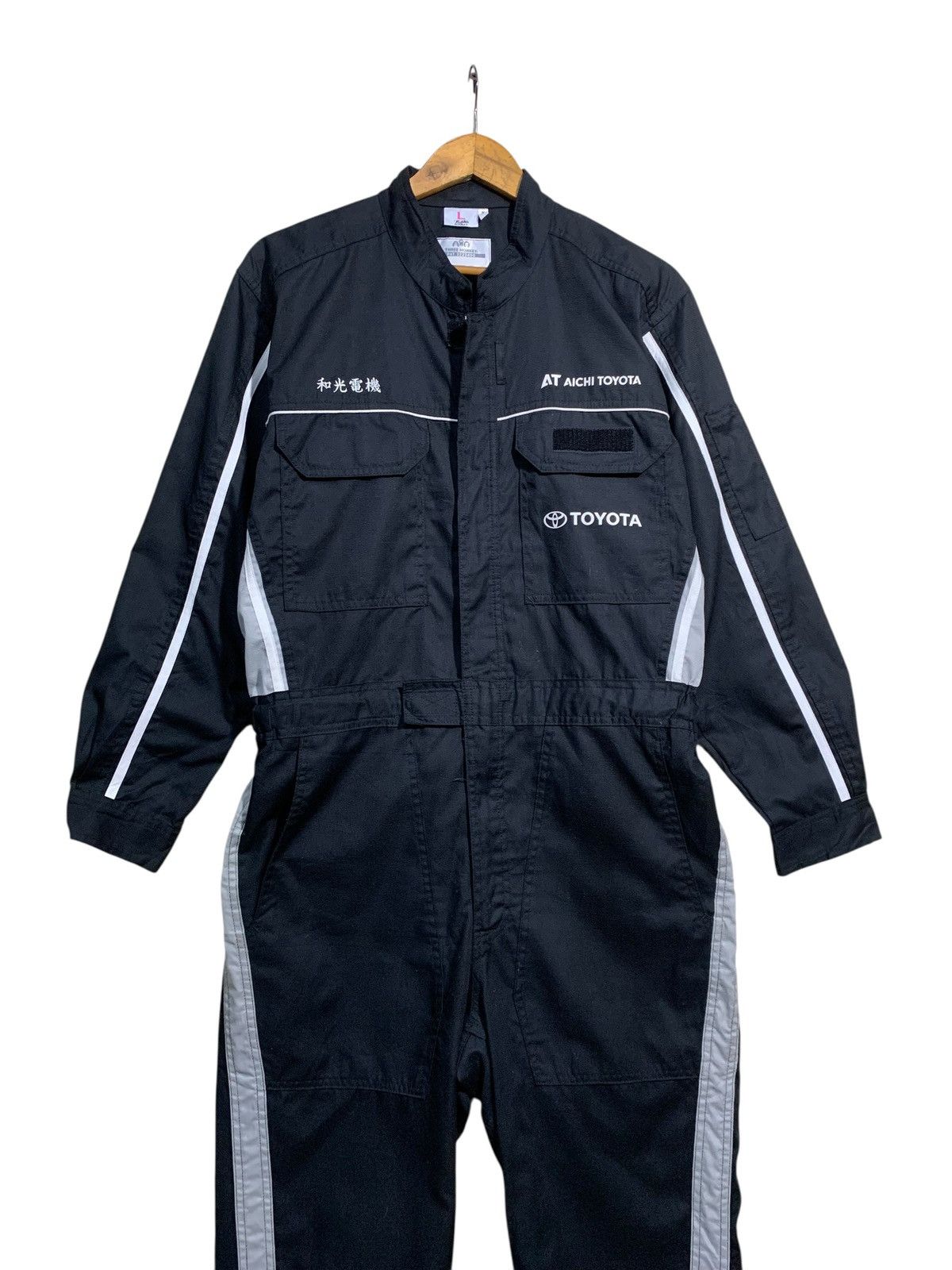 Sports Specialties 🔥VTG TOYOTA RACING COVERALL JUMPSUIT COTTON Size US 36 / EU 52 - 6 Thumbnail