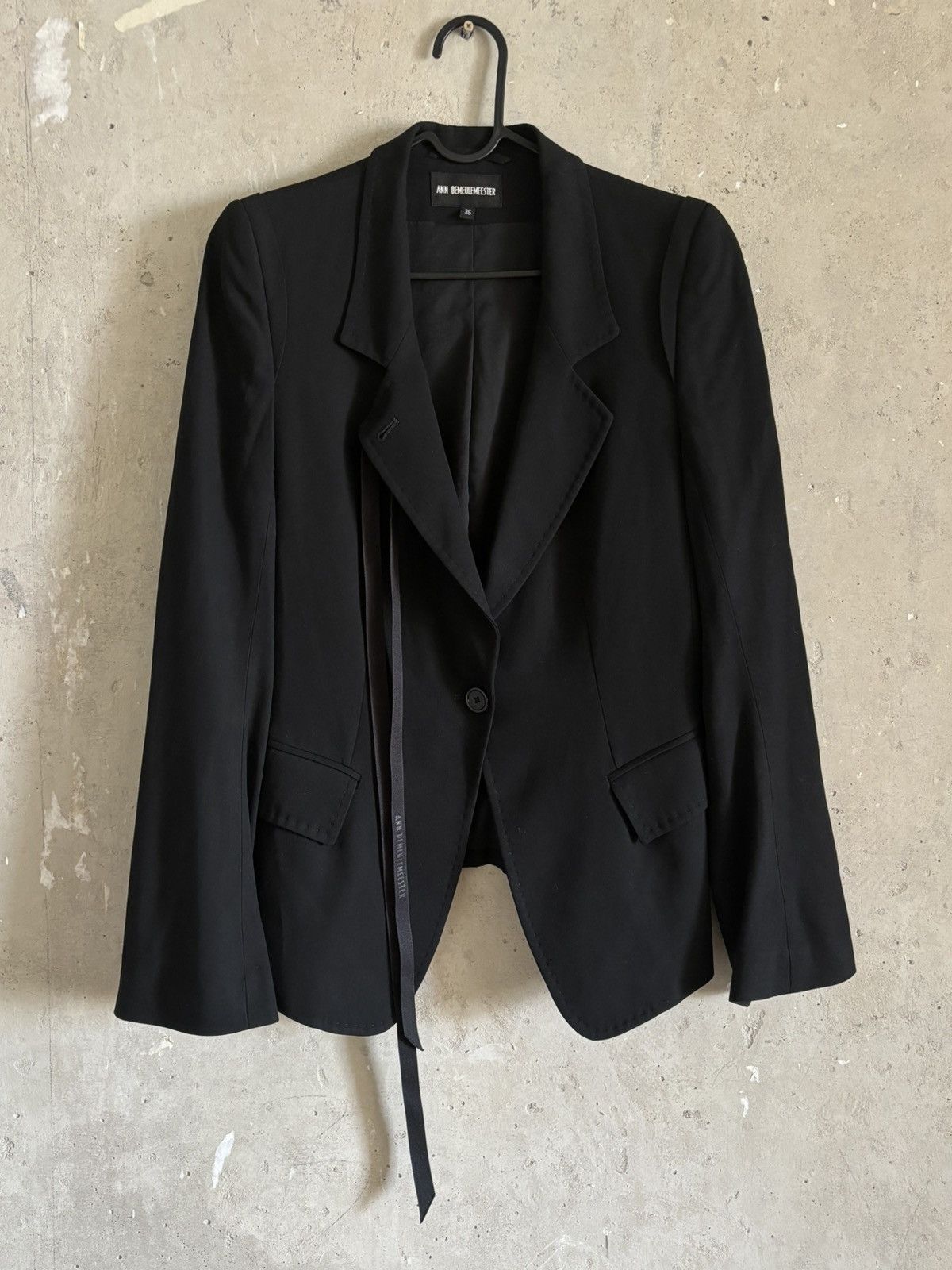 Ann Demeulemeester Ann Demeulemeester Women Blazer Size XS / US 0-2 / IT 36-38 - 1 Thumbnail