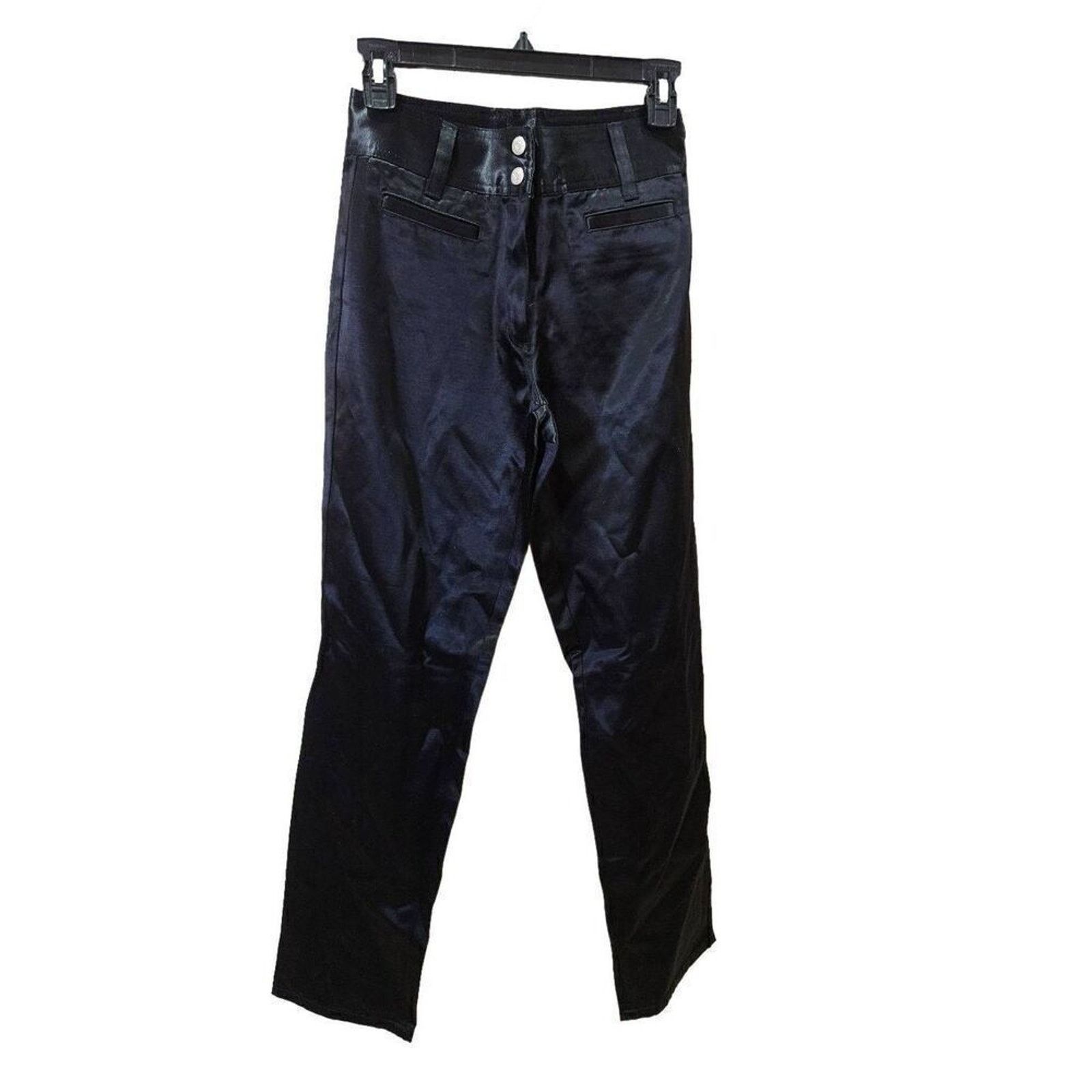 Express Express Bleus 1 / 2 pants vintage Size 28" / US 6 / IT 42 - 7 Thumbnail