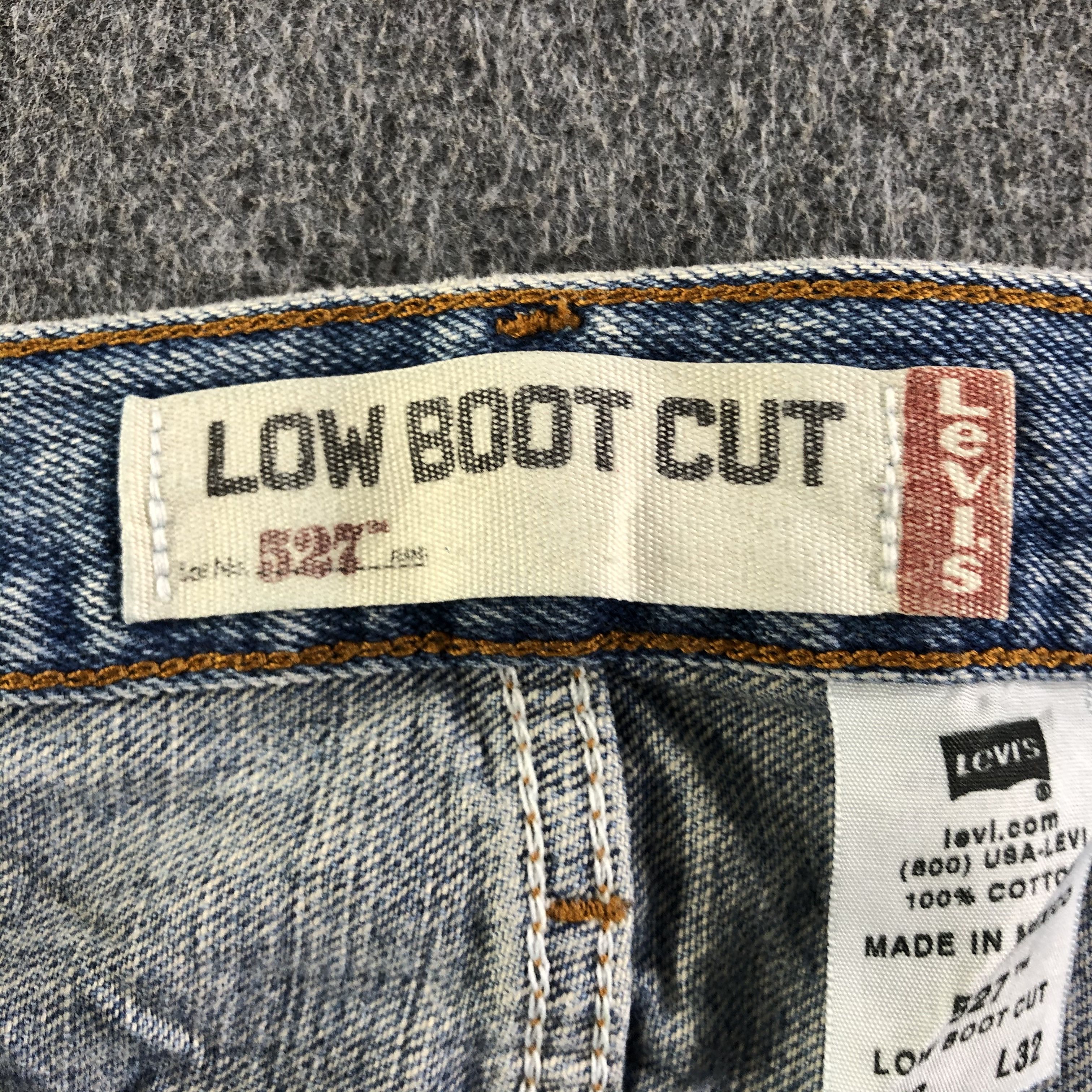 Levi's Vintage Blue Wash Levis 527 Jeans-J4258 Size US 33 - 10 Thumbnail