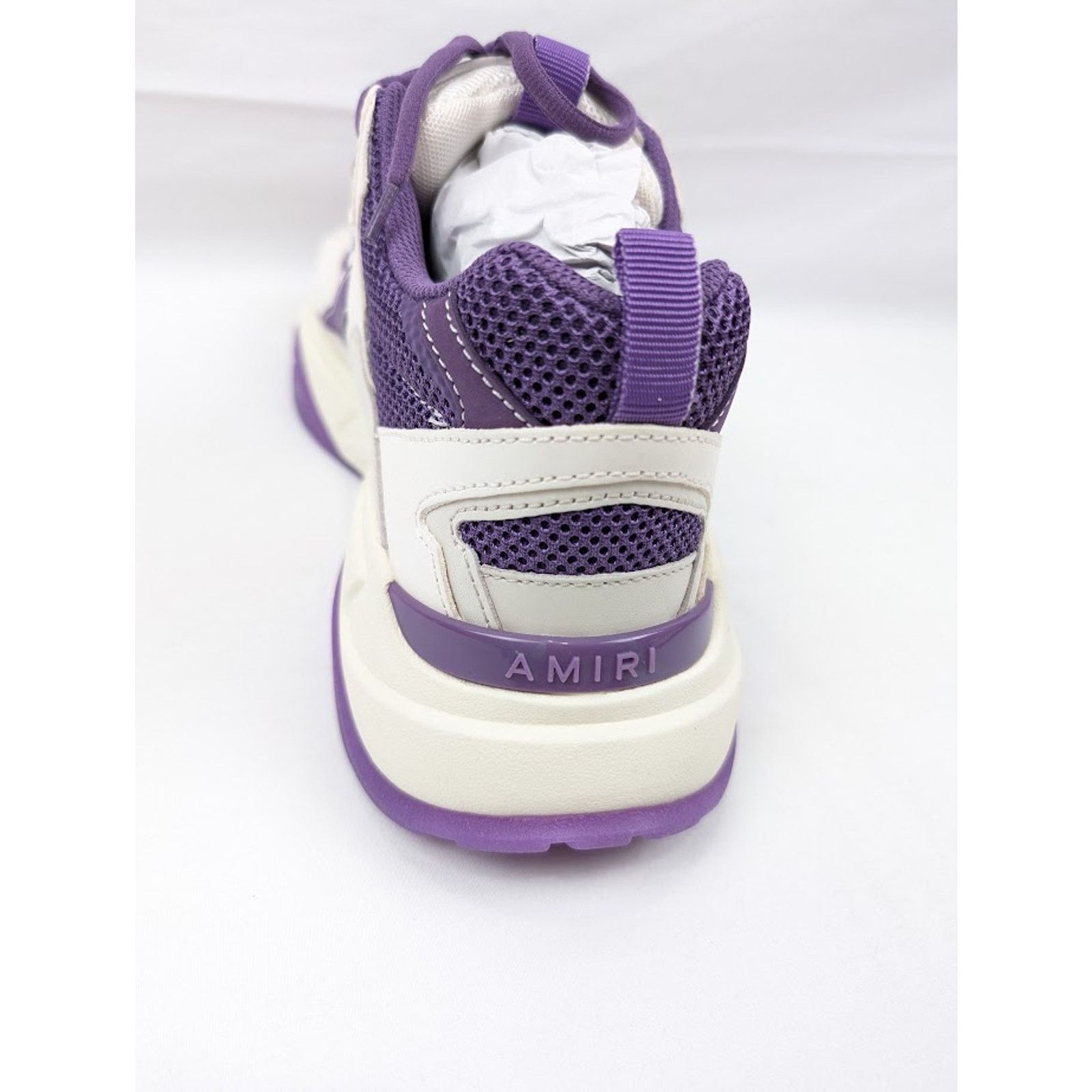 Amiri o1rshd1 Bone Runners in Cream/Purple Size US 13 / EU 46 - 12 Thumbnail