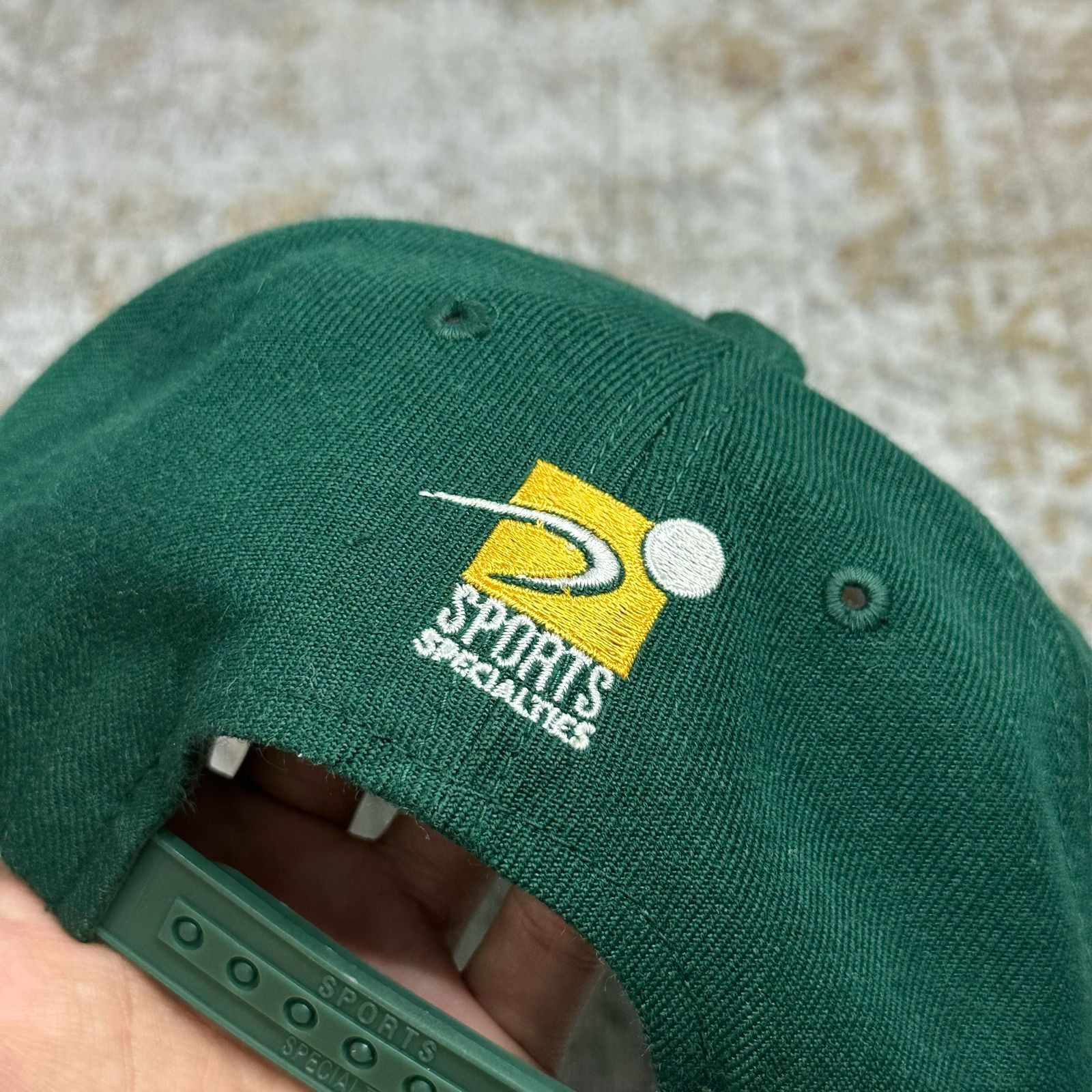 NFL × Sports Specialties × Vintage Vintage Hat Green Bay Packers Grid Sports Specialties Size ONE SIZE - 5 Thumbnail
