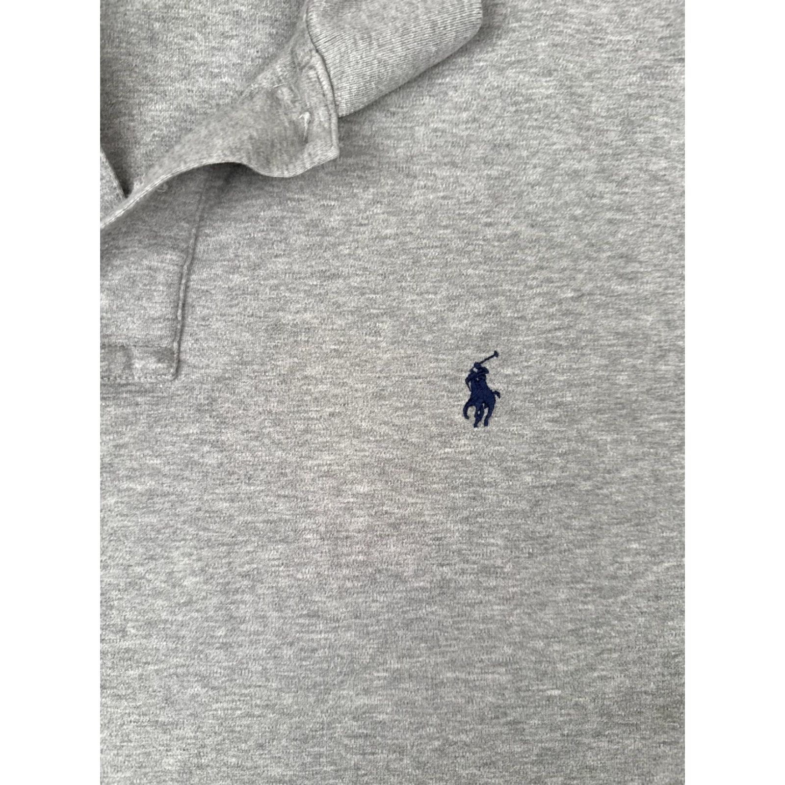 Ralph Lauren VINTAGE Polo Ralph Lauren Polo Shirt Men 2XL Gray 100% Cotton Short Sleeve Polo Shirt Mens Size US XXL / EU 58 / 5 - 6 Thumbnail