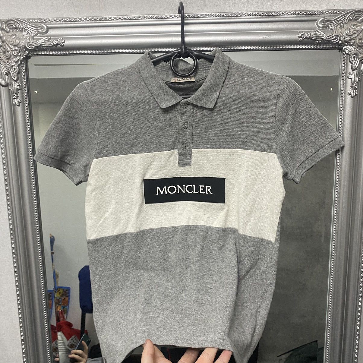 Moncler Moncler polo T shirt Big Logo Size US XS / EU 42 / 0 - 3 Thumbnail
