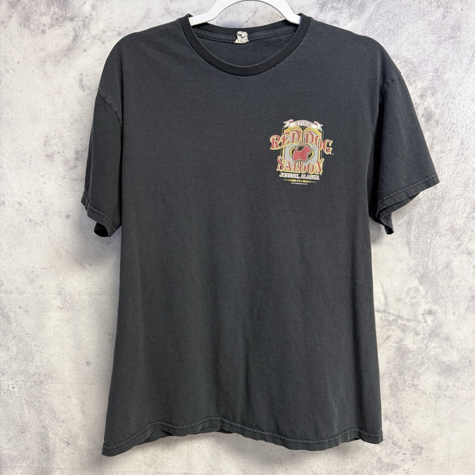 Vintage Vintage Red Dog Saloon T Shirt Mens Large Black Short Sleeve Size US L / EU 52-54 / 3 - 3 Thumbnail