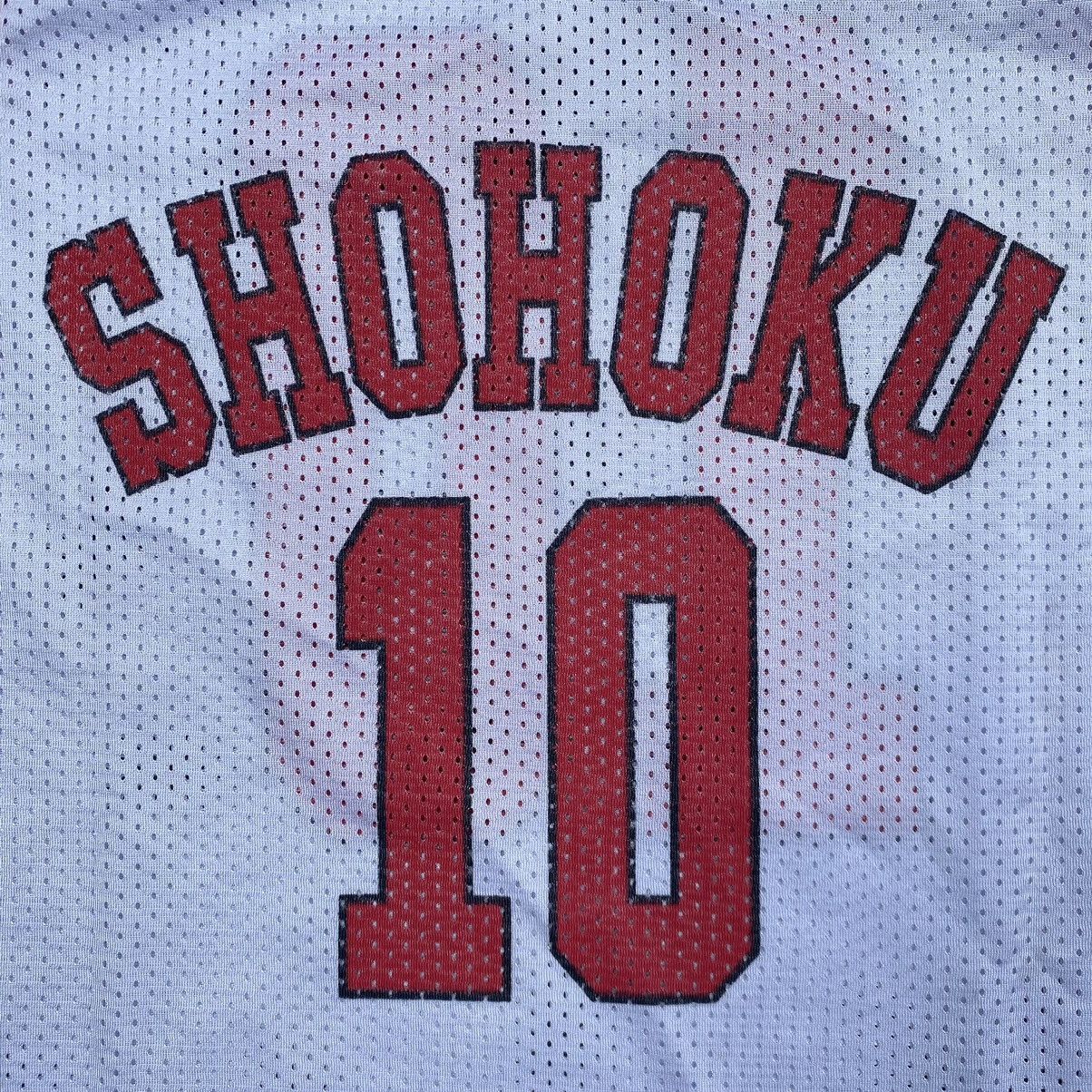 Anime Vintage Slam Dunk Shohoku Anime Manga Jersey Sakuragi No 10 Size US L / EU 52-54 / 3 - 7 Thumbnail