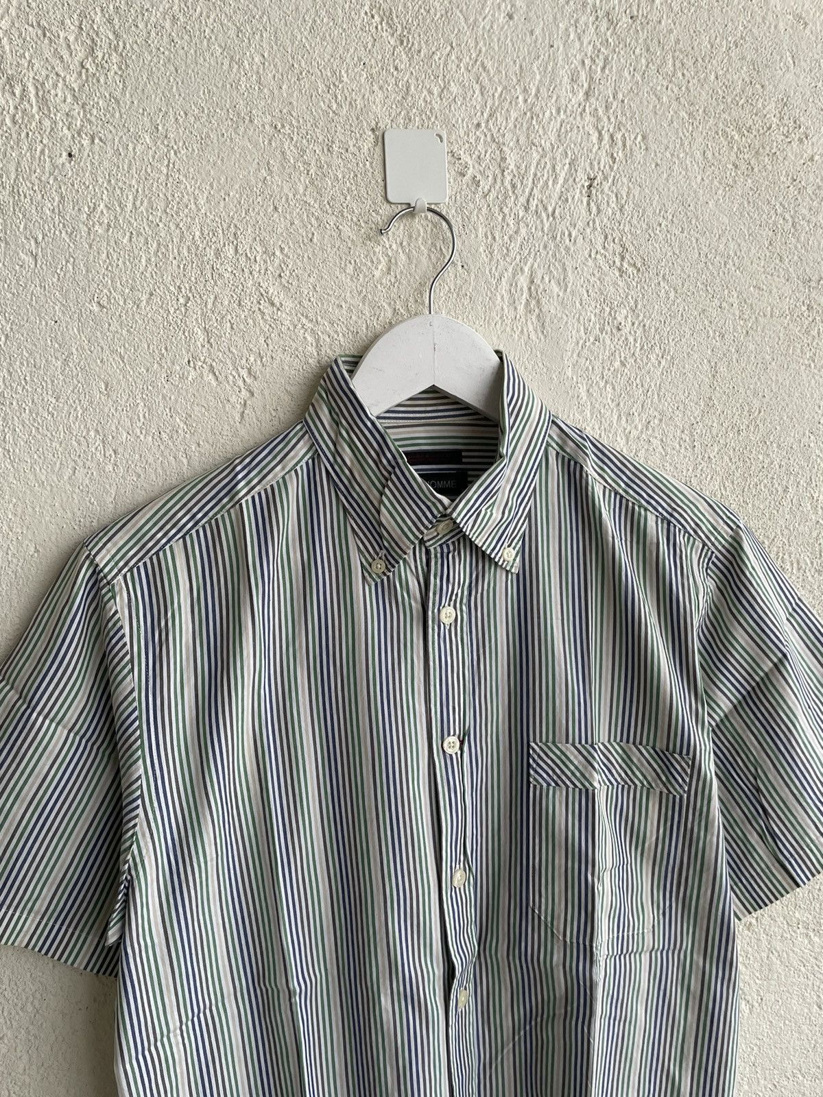 Yohji Yamamoto 2000s Archive Ined by yojhi yamamoto Stripe Shirt Size US M / EU 48-50 / 2 - 3 Thumbnail