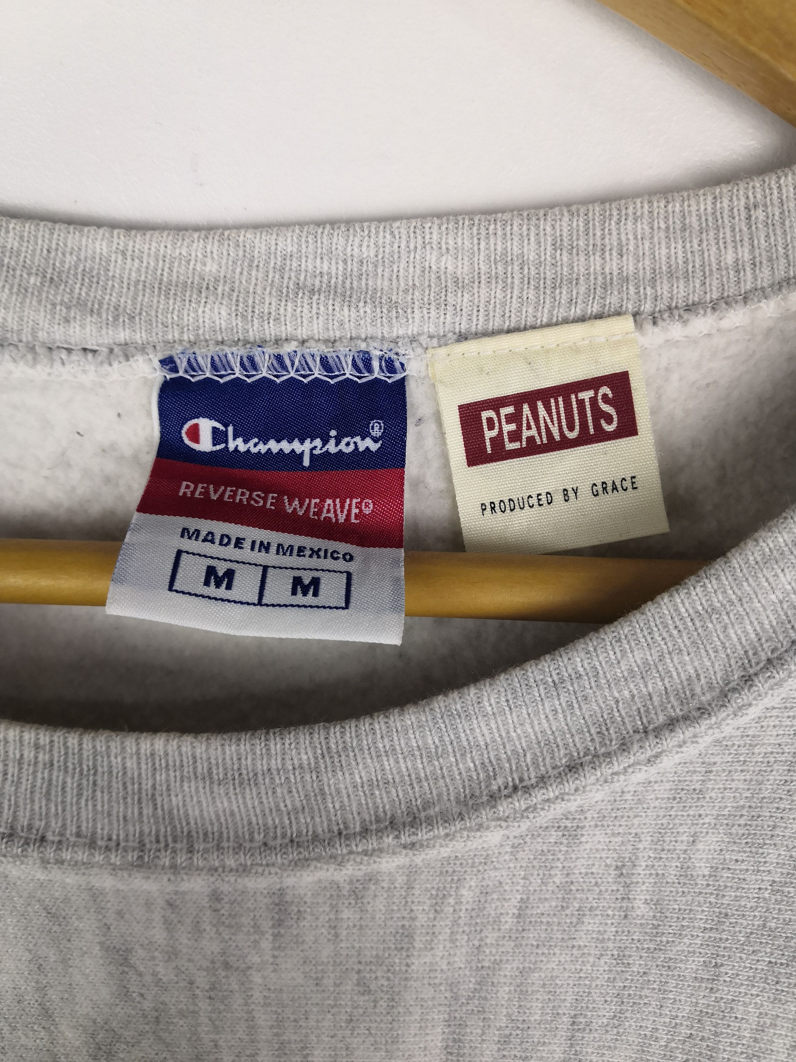 Champion Vintage 90s Champion Sweatshirt Peanut Sweater Spellout Size US M / EU 48-50 / 2 - 4 Thumbnail