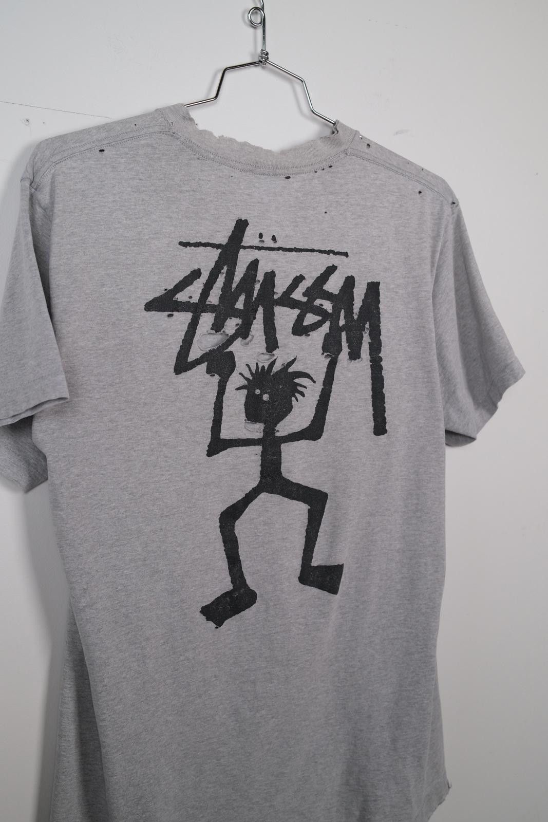 Stussy 90's Stussy Stick Man T-Shirt Size ONE SIZE - 6 Thumbnail