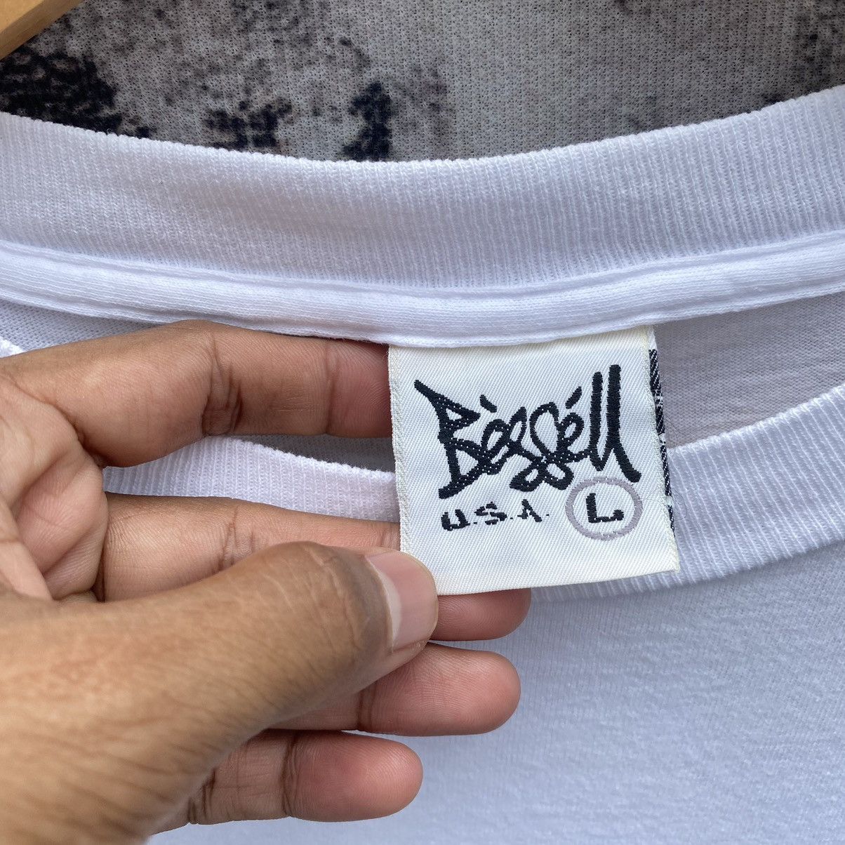 Vintage Vintage 90s Bessell Skateboard Shirt Bessell Logo Back Hit Size US M / EU 48-50 / 2 - 8 Thumbnail