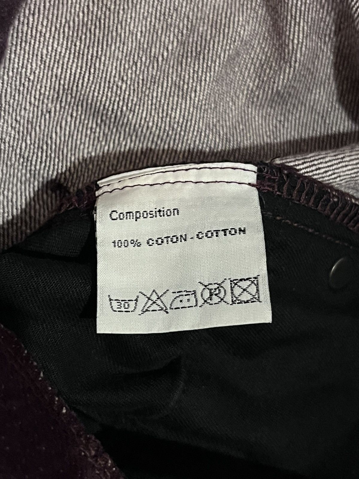 Dior AW08 Dior Blood Burgundy Wax jeans by KVA Waxed Size US 30 / EU 46 - 15 Thumbnail